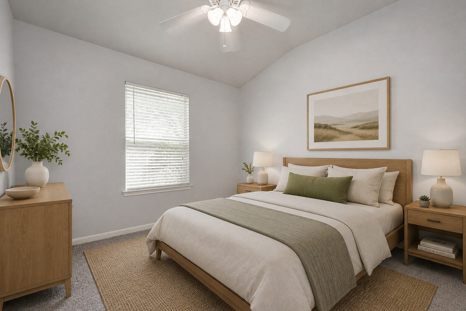 5506 GABLE MEADOWS DRIVE, Sugar Land, TX 77479 BEDROOM 2. **Virtually staged.