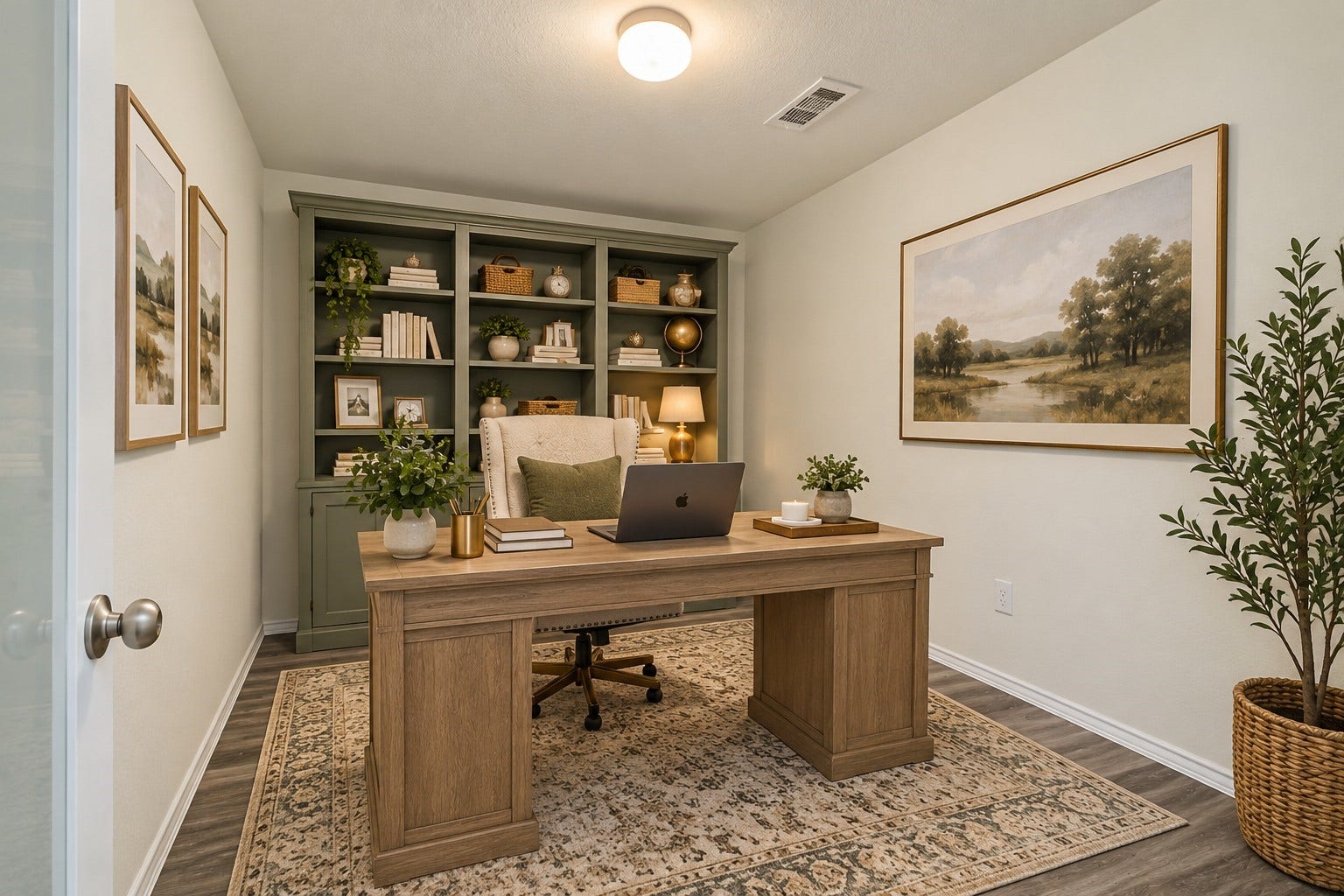 24011 Swather Way, Hockley, TX 77447 Virtually staged Home Office