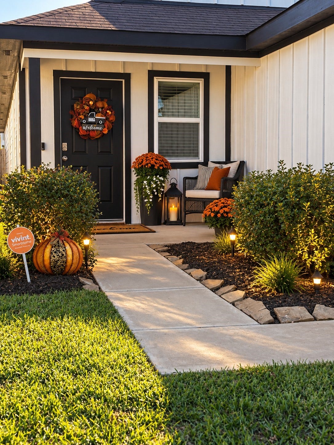 24011 Swather Way, Hockley, TX 77447 Virtually Staged Front Porch