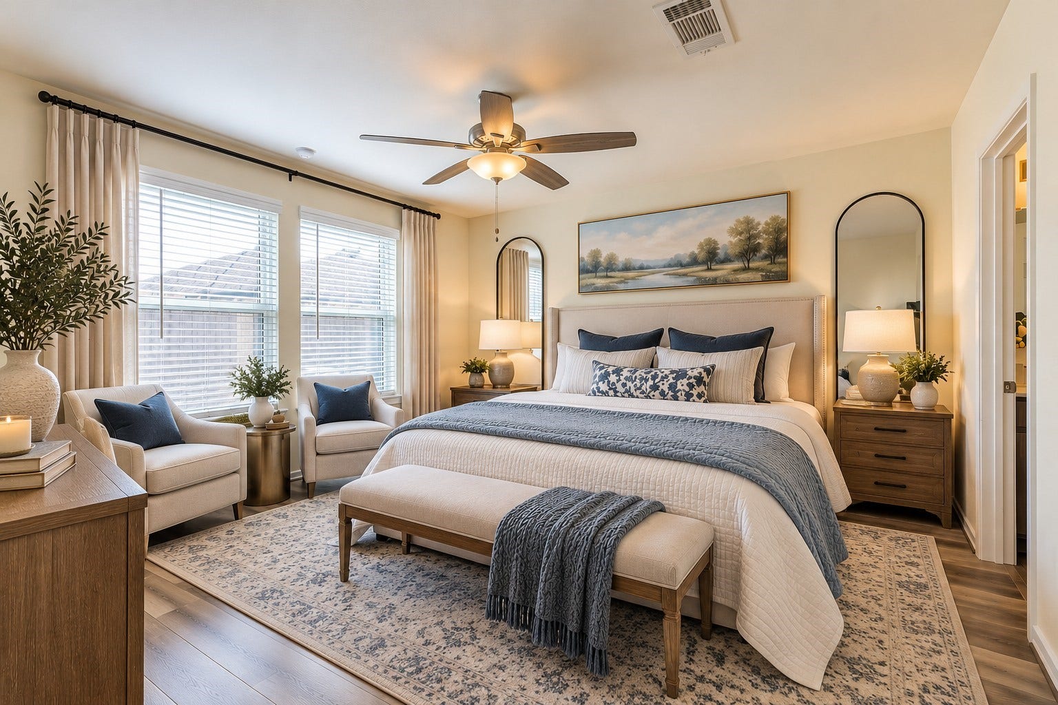24011 Swather Way, Hockley, TX 77447 Virtually staged Primary Bedroom