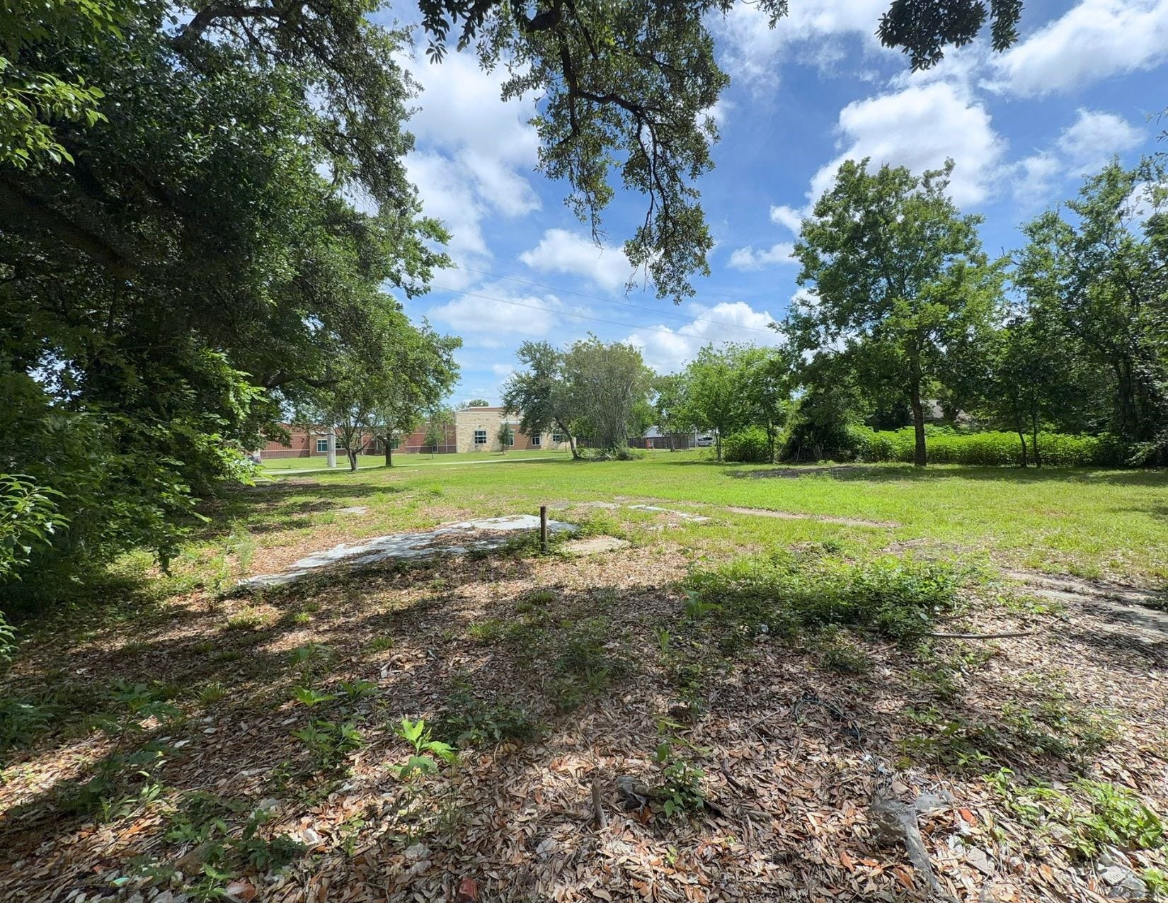 1819 Neuman Street, La Marque, TX 77568 View from the back of the property.