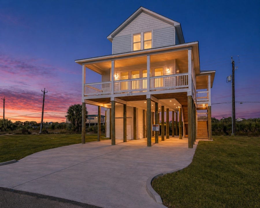 Property photo for 4011 Miramar Court, Galveston, TX