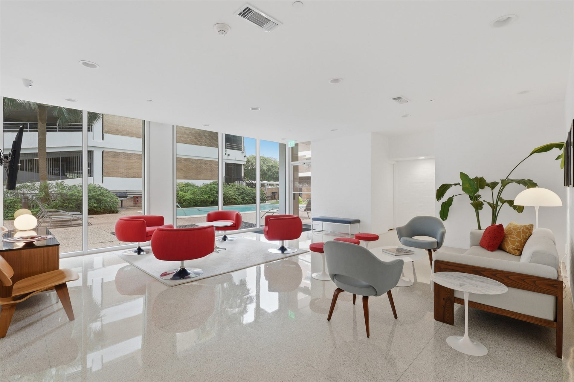 1 of 2 community resident lounges