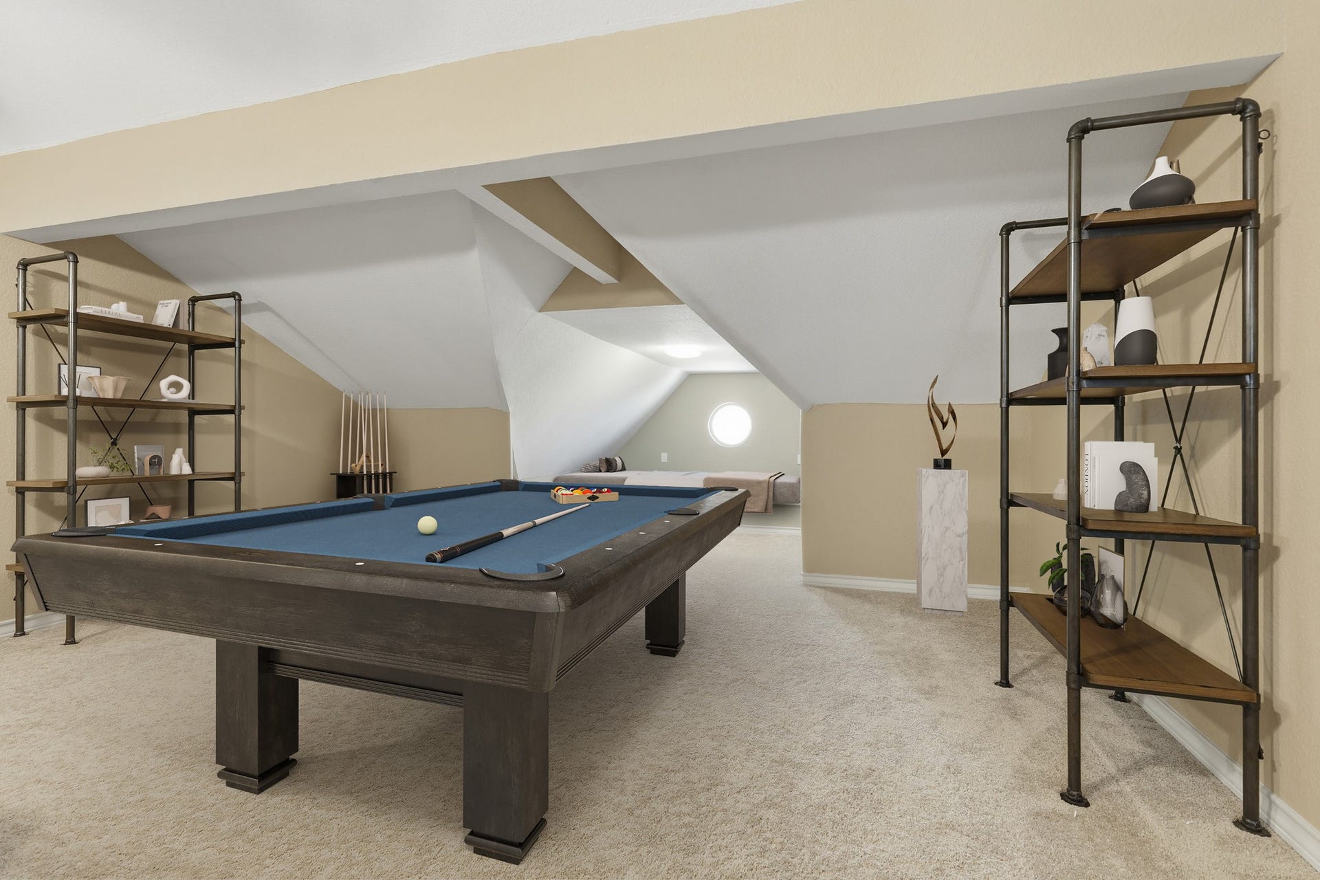 Virtually staged to illustrate the exceptional potential of this space, offering a glimpse into the limitless possibilities for customization and elevated design.