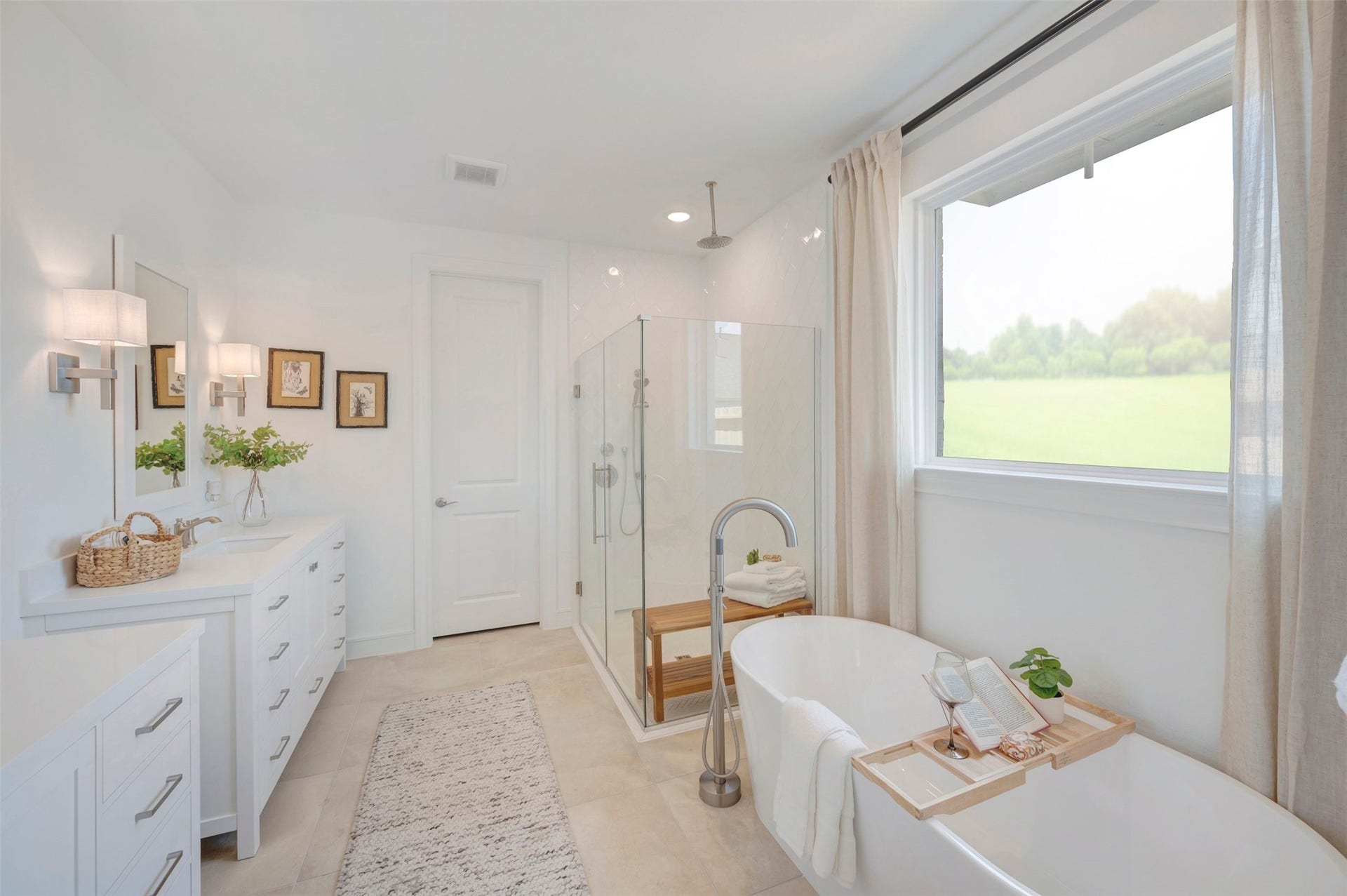 1065 Apple Ridge Road, Magnolia, TX 77363 Luxurious primary bath (*Photo not of actual home and used for illustration purposes only.)