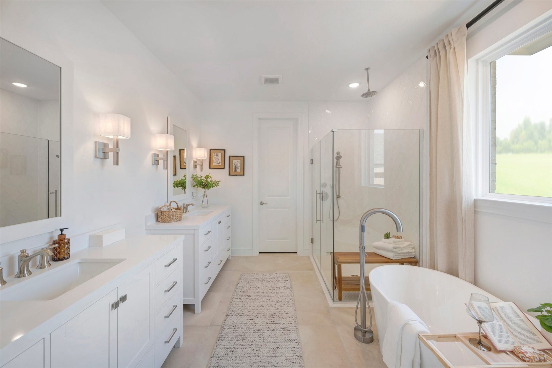 1065 Apple Ridge Road, Magnolia, TX 77363 Spa-like primary bath (*Photo not of actual home and used for illustration purposes only.)