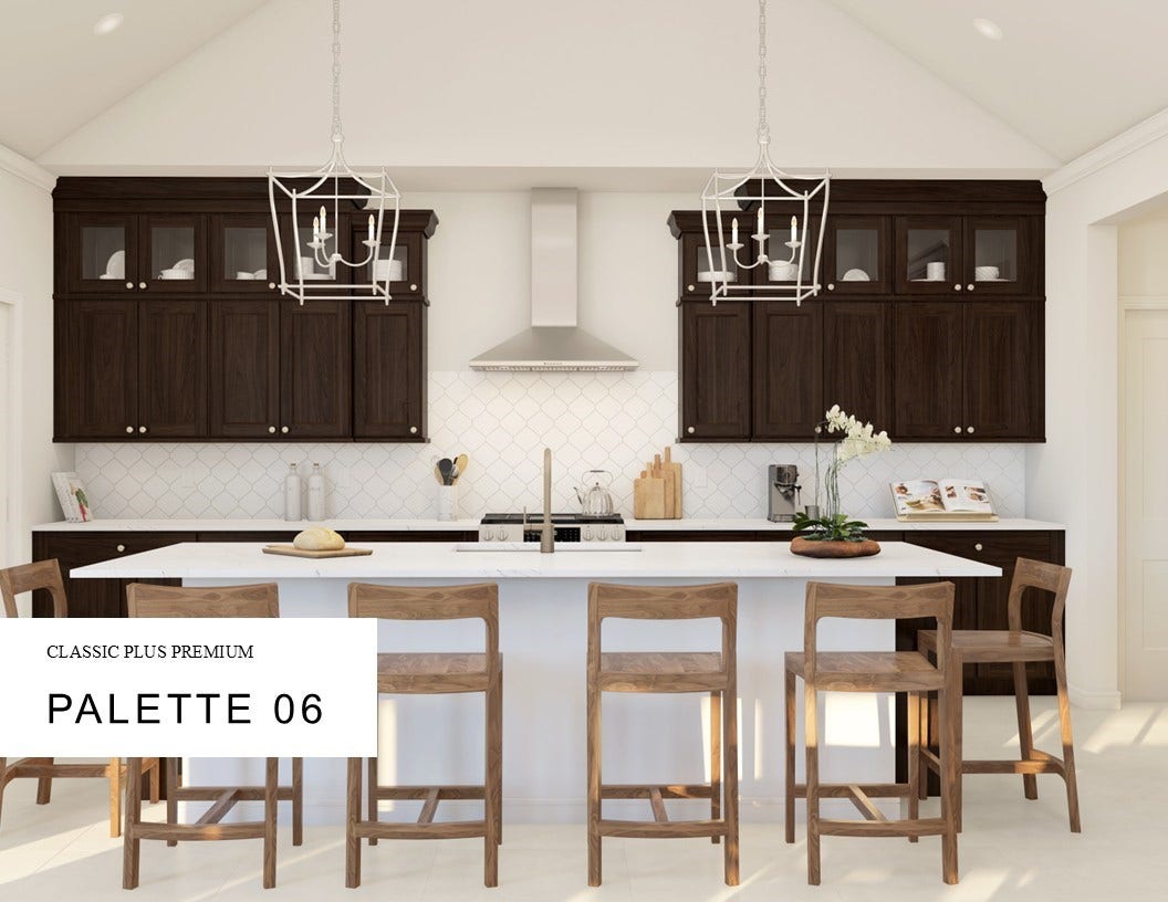1065 Apple Ridge Road, Magnolia, TX 77363 Classic Look Palette 6 Selection Sheet (*Artist rendering used for illustration purposes only.)