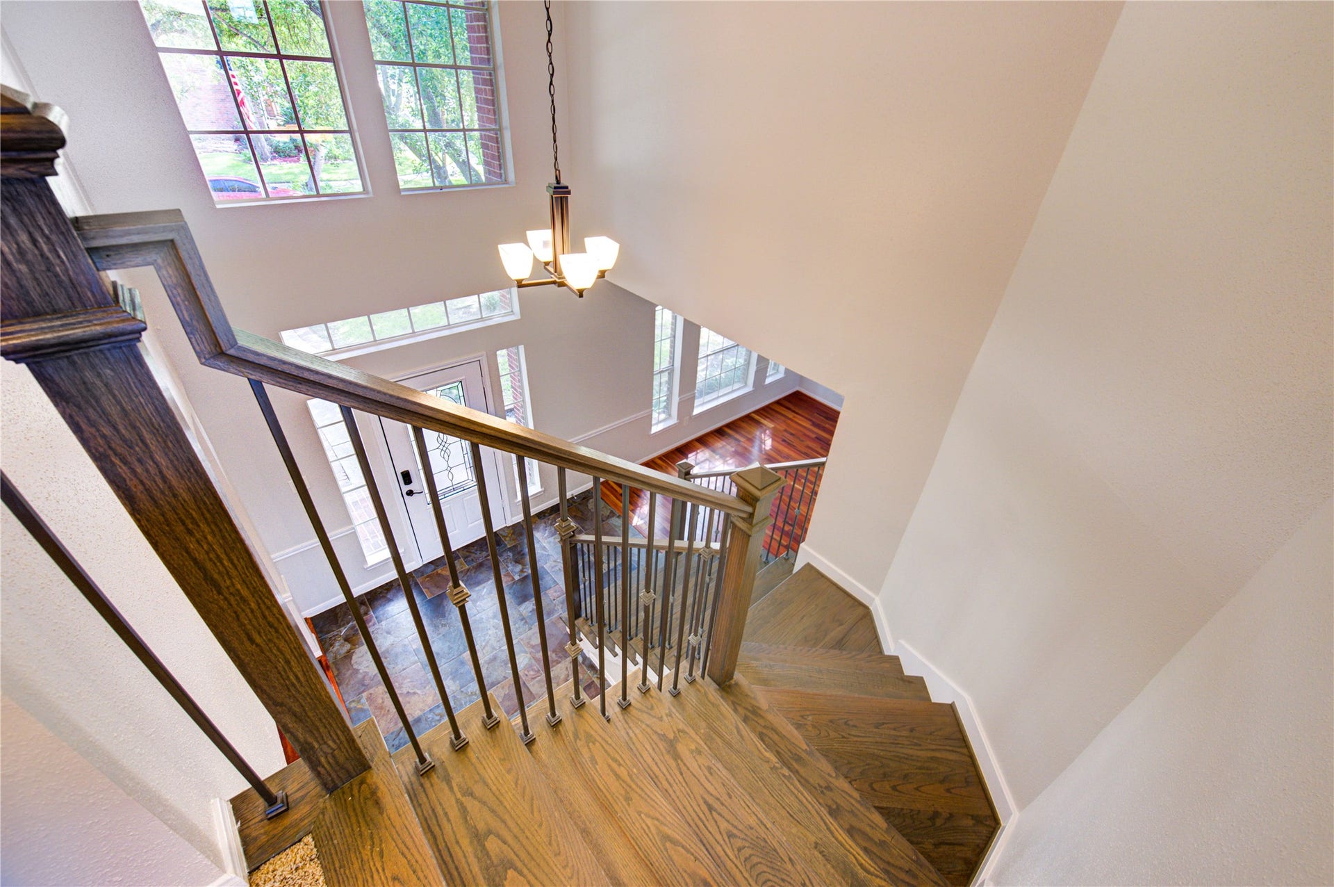 1016 Applewood Drive, Friendswood, TX 77546 Staircase to entrance from Gameroom