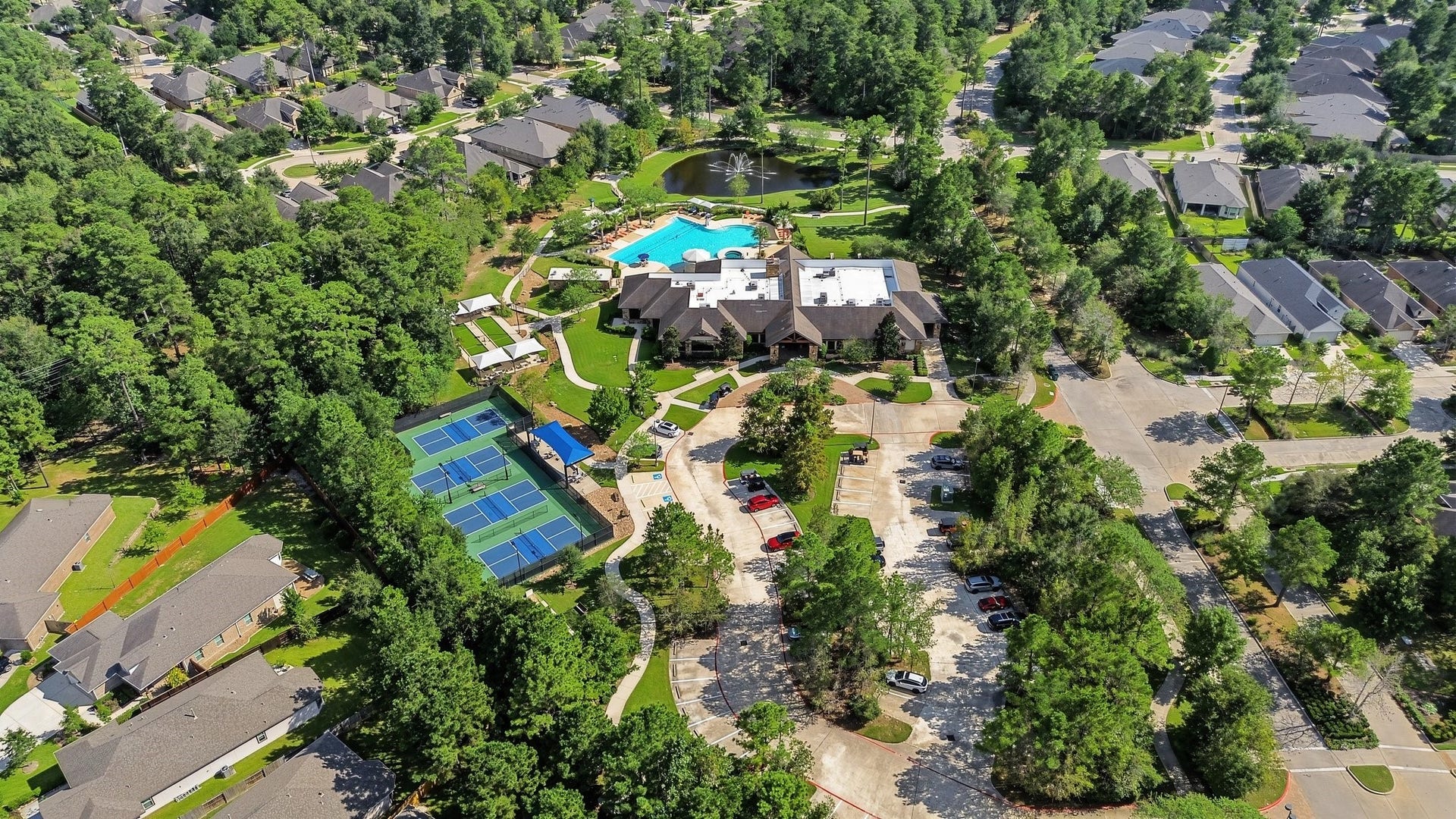 114 S Wild Petunia Trail, Montgomery, TX 77316 Neighborhood Amenities and lake