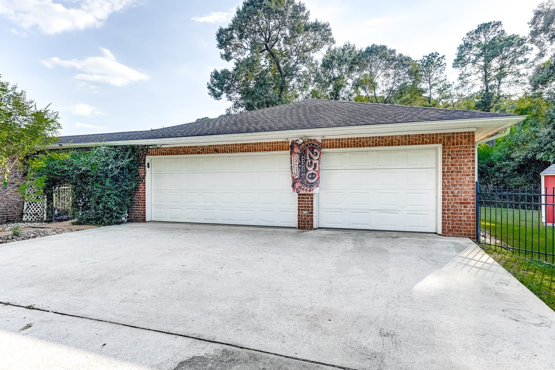22623 Three Pines Drive, Hockley, TX 77447 Detached 3 car garage offering plenty of parking & storage
