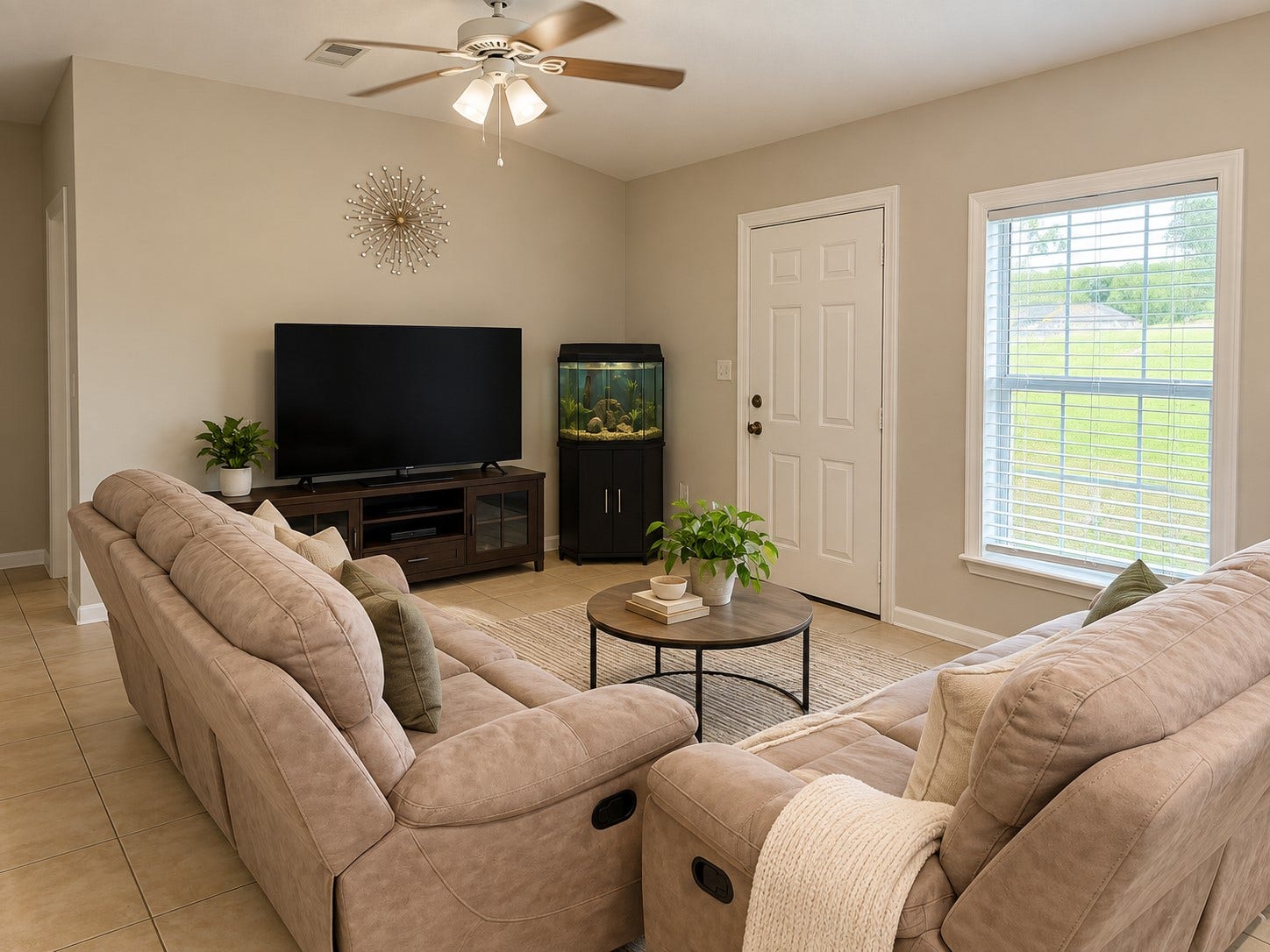 1103 County Road 281, Alvin, TX 77511 Garage suite/apartment living room
