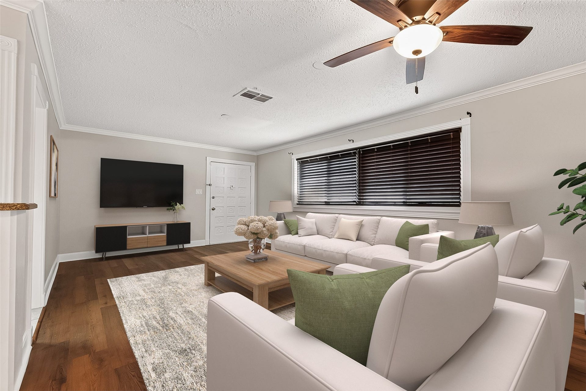 4727 Merwin Street, #A, Houston, TX 77027 Virtually Staged