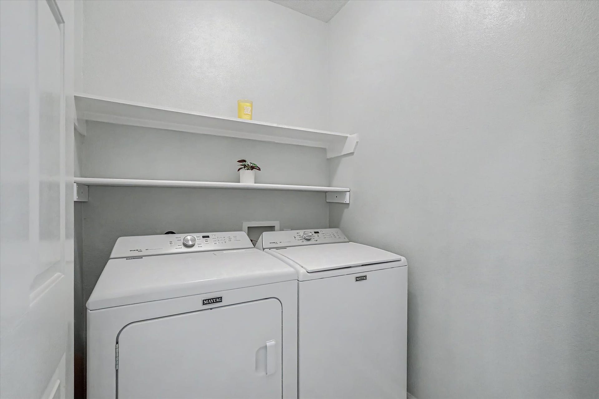Washer Dryer Stay w/ home