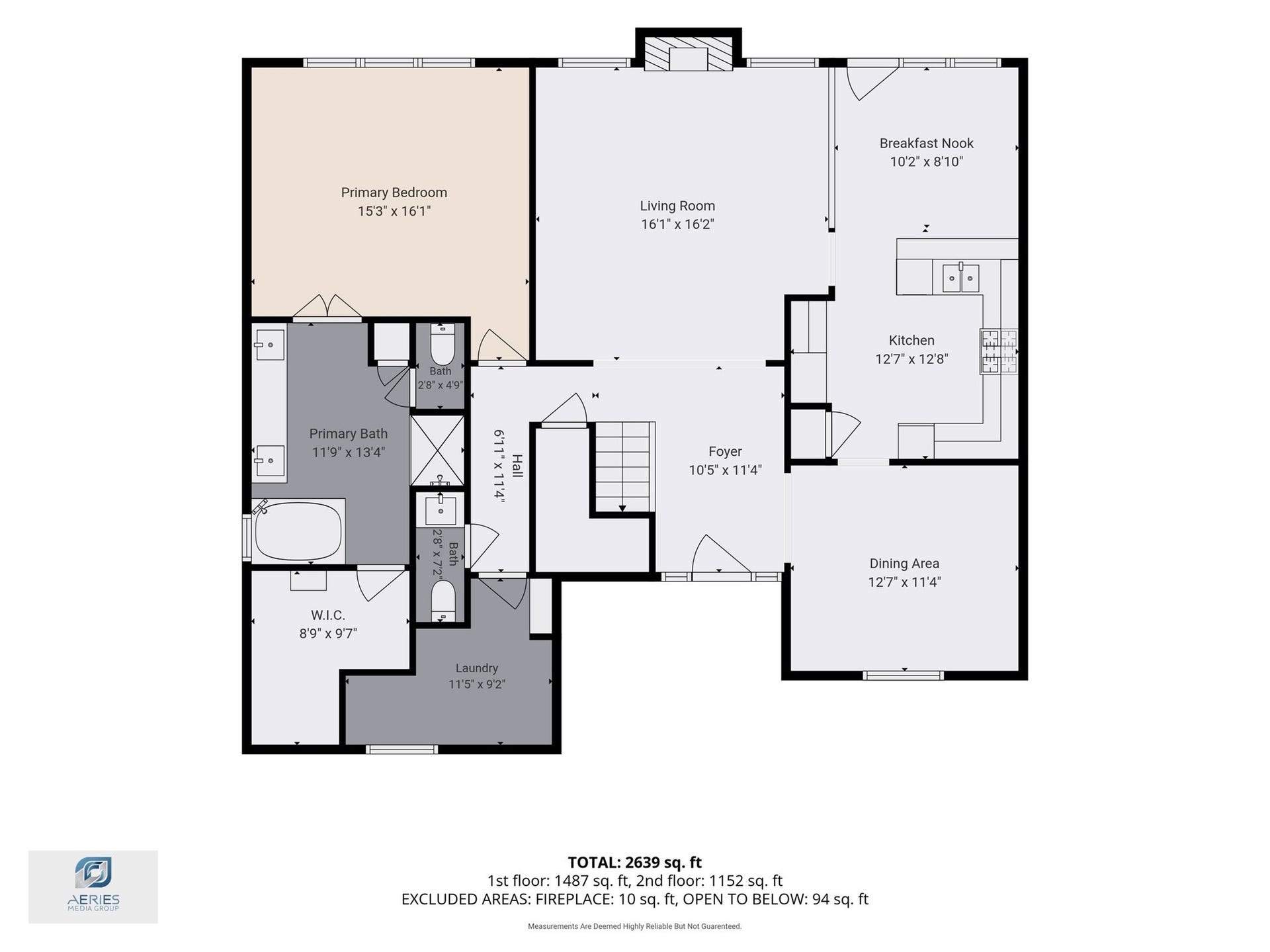 42 Thorn Berry Place, The Woodlands, TX 77381 Floorplan for first floor