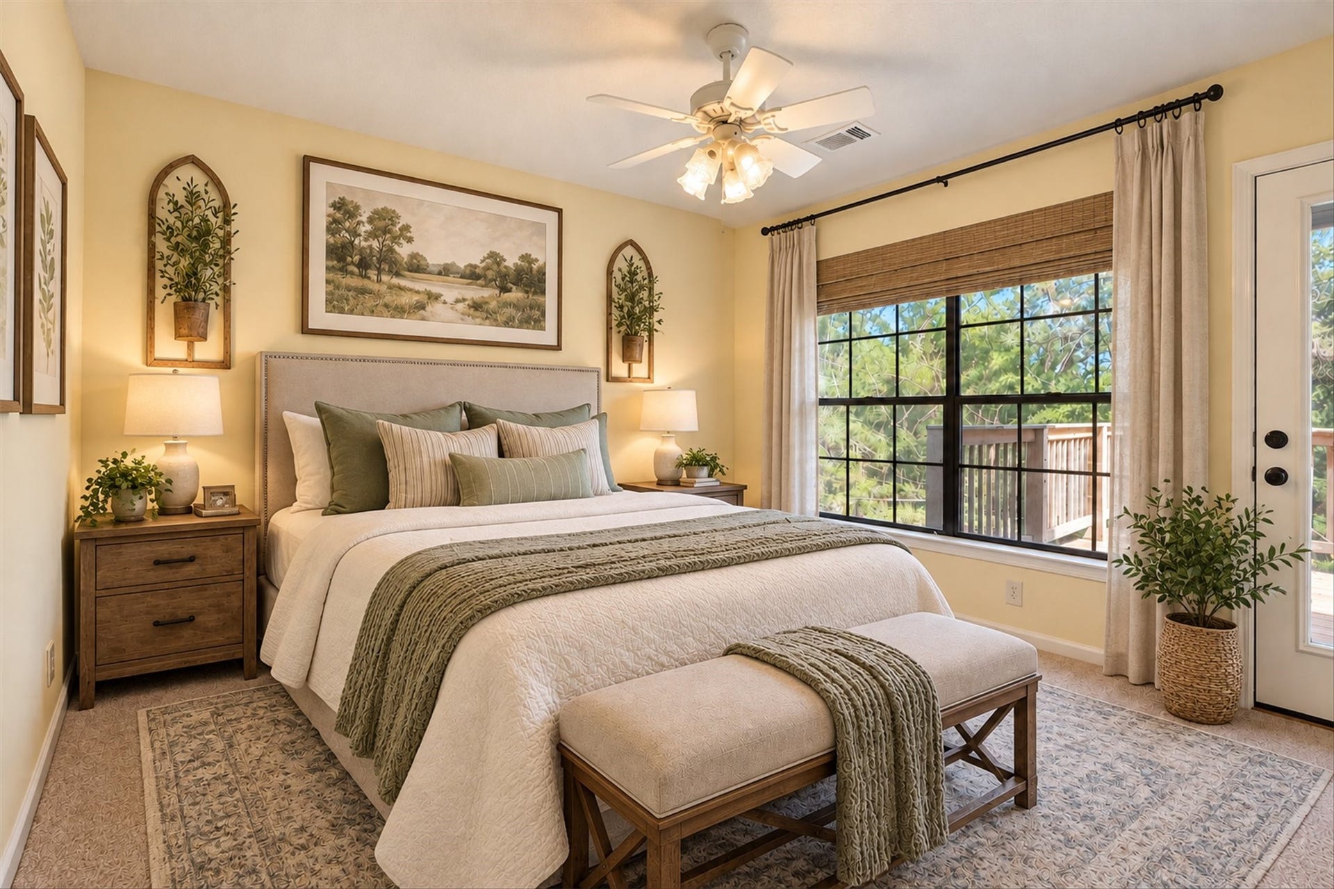 42 Thorn Berry Place, The Woodlands, TX 77381 Virtually staged secondary bedroom