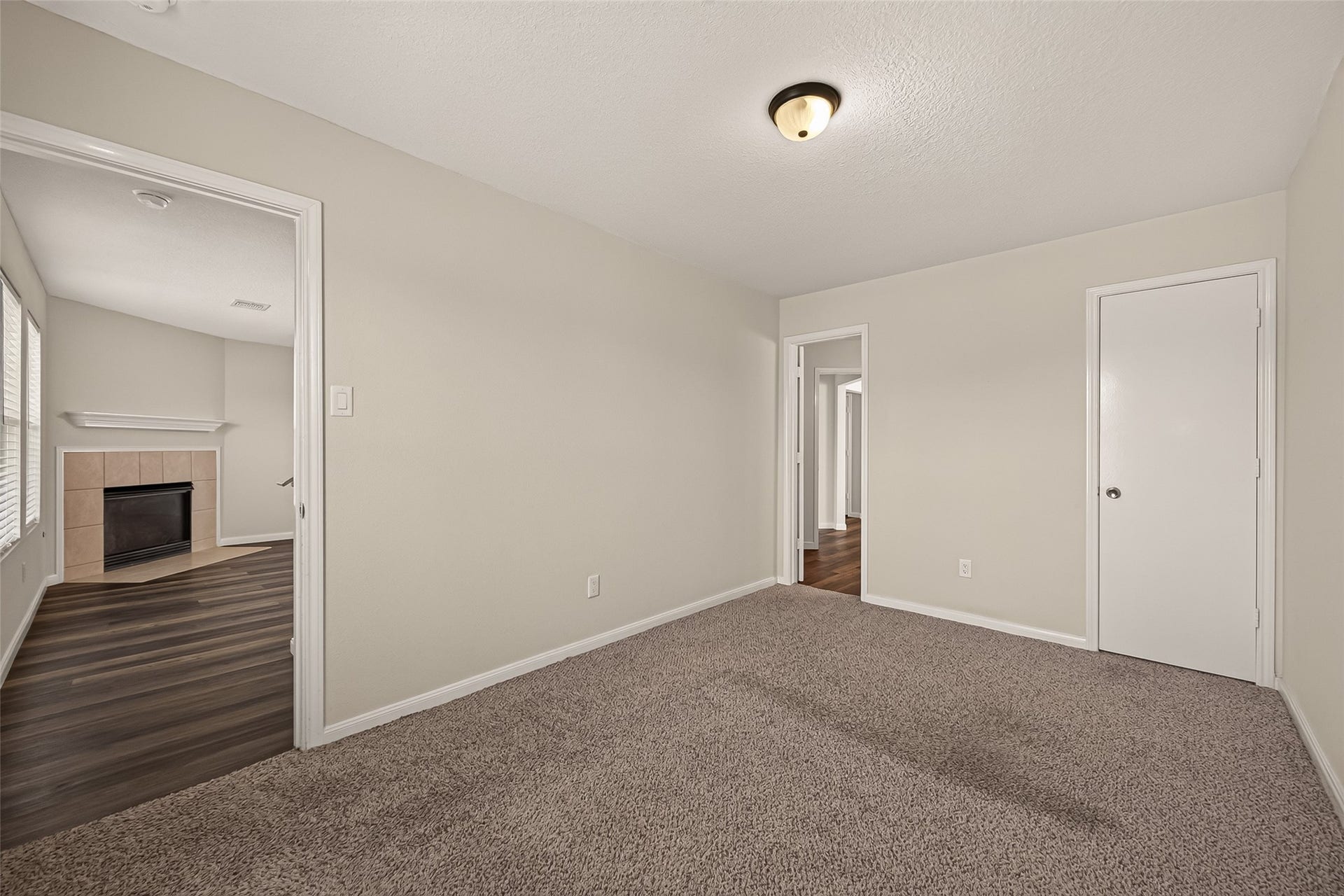 14837 Peachmeadow Lane, Channelview, TX 77530 Another view of Downstairs Bedroom