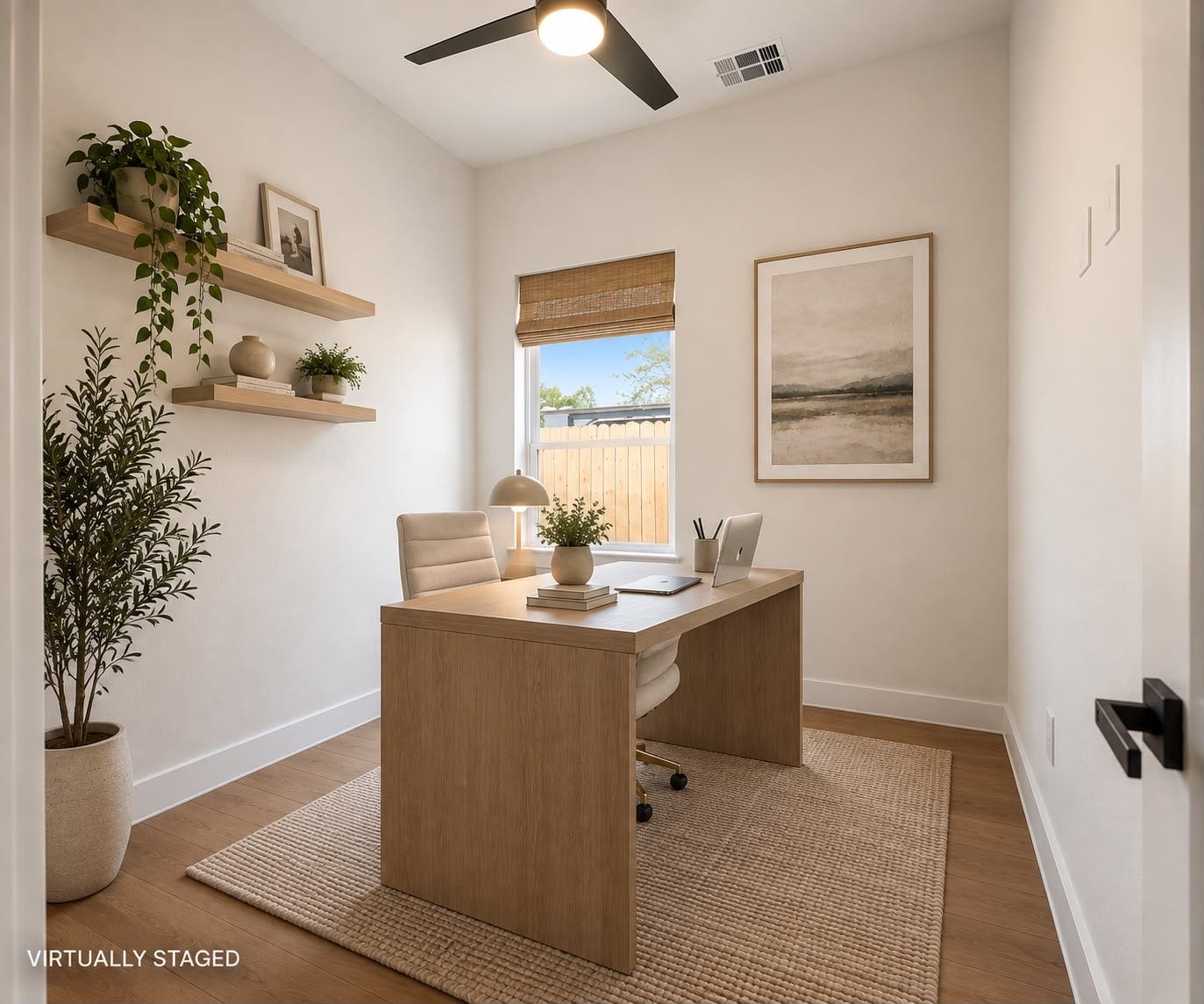 Property has been virtually staged