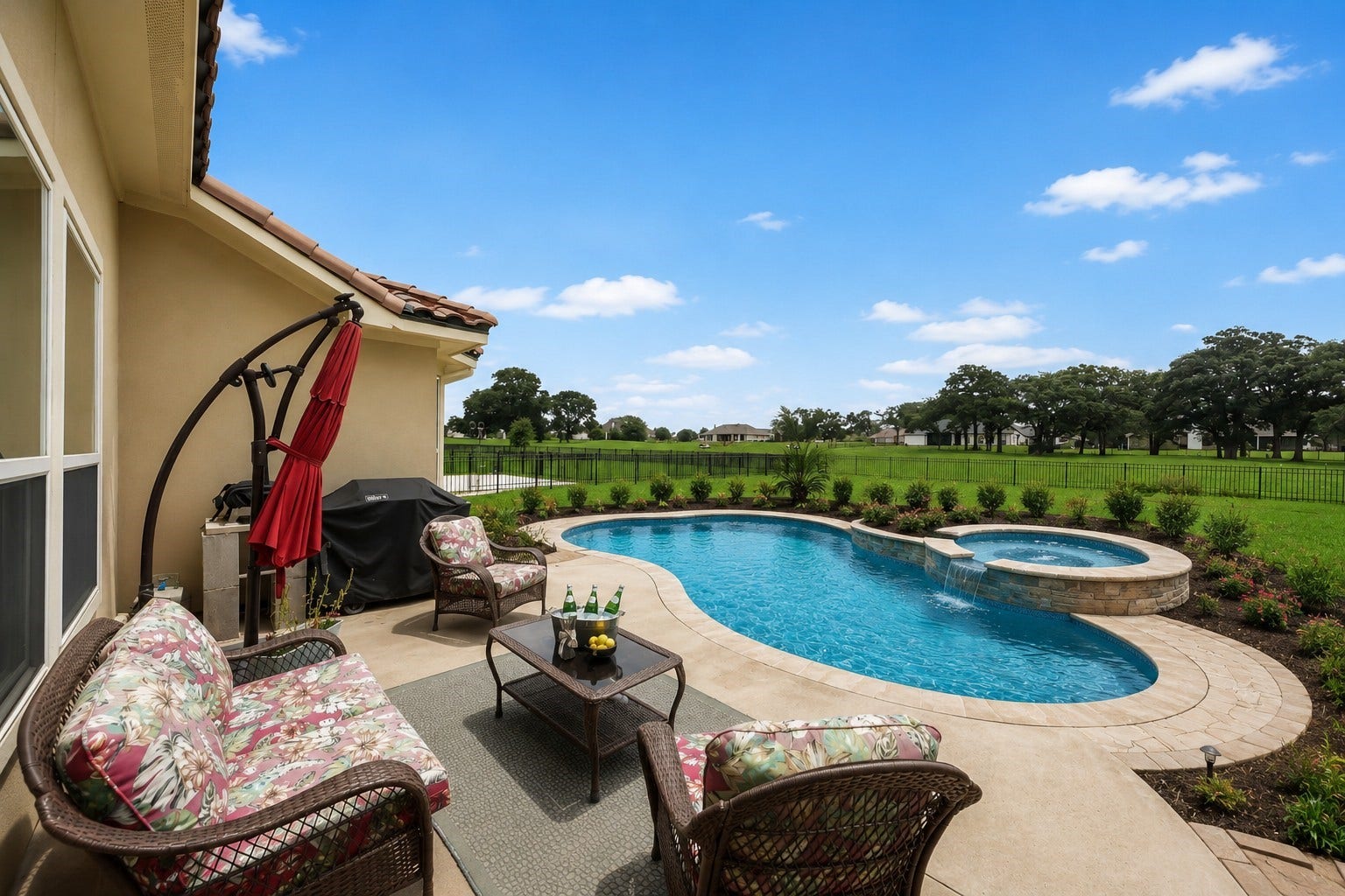 230 Lawrence Marshall Drive, Hempstead, TX 77445 AI generated pool