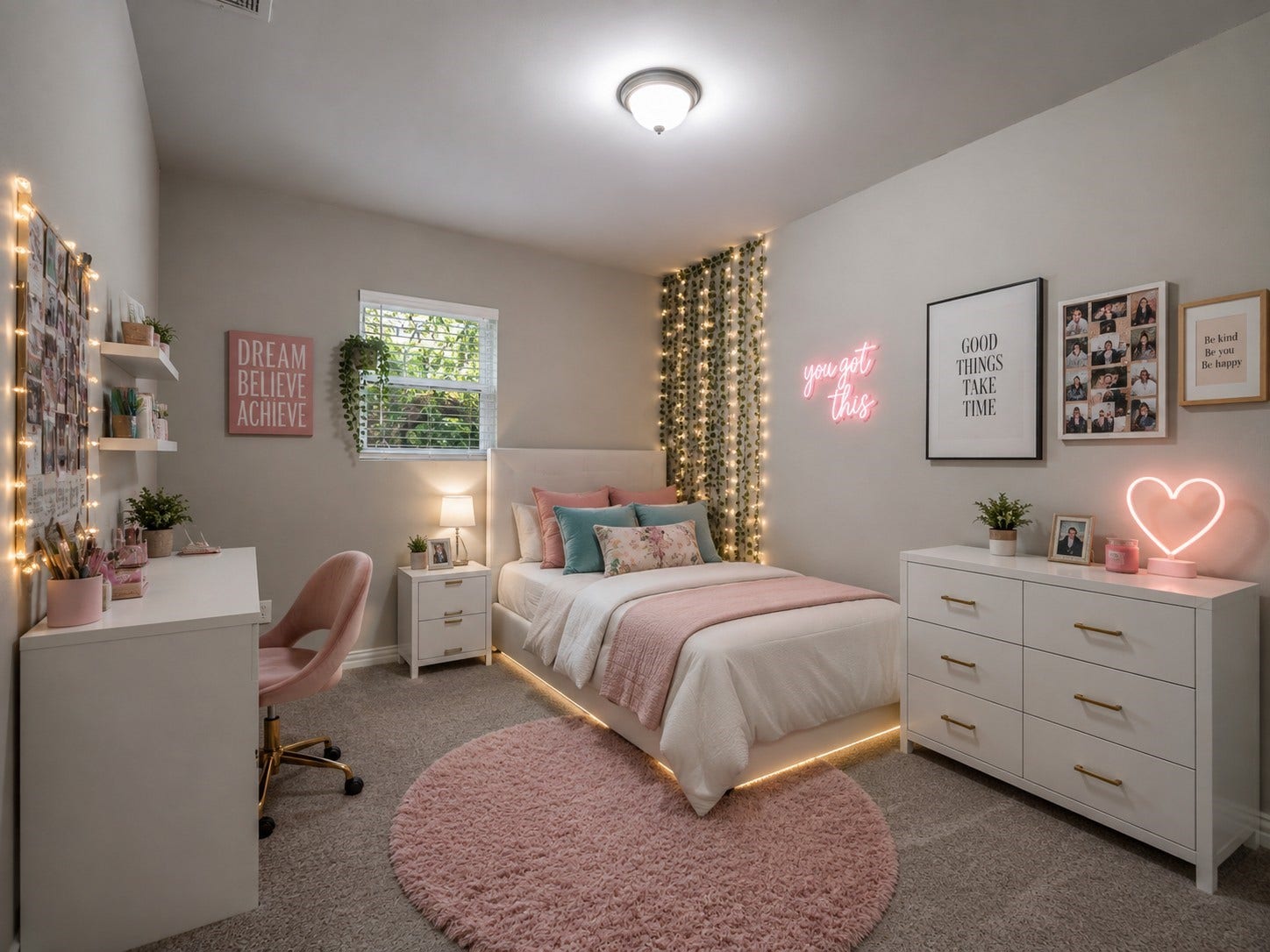 12313 23rd Street, Santa Fe, TX 77510 Virtually staged secondary bedroom #2.