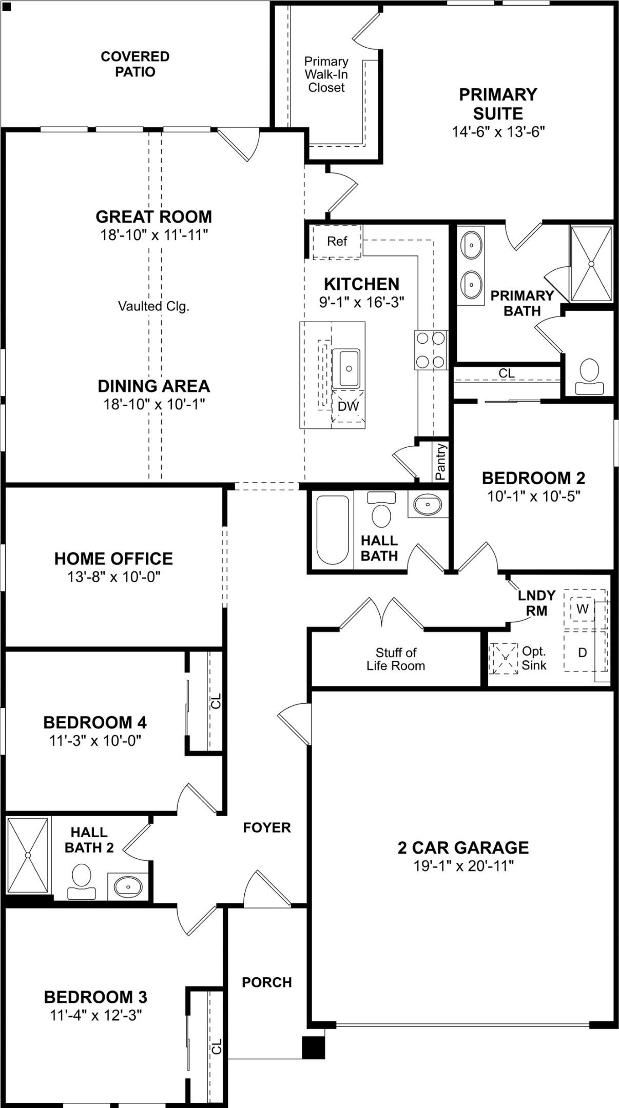 2911 Silver Frost Street, Angleton, TX 77515 The Passionflower II floor plan by K. Hovnanian Homes. 1st Floor shown. *Prices, plans, dimensions, features, specifications, materials, and availability of homes or communities are subject to change without notice or obligation.