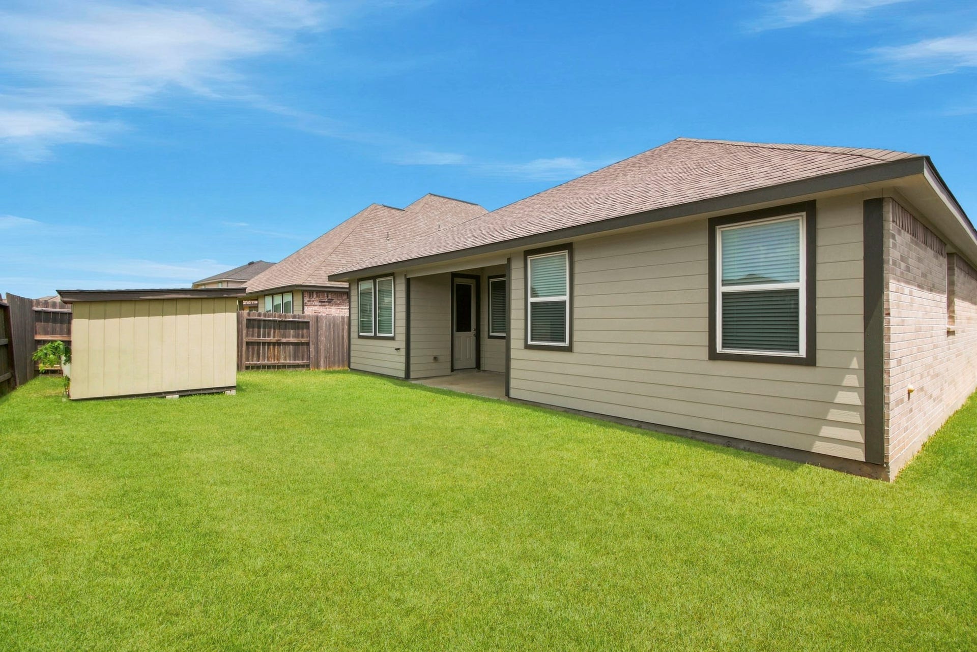 Backyard + Shed