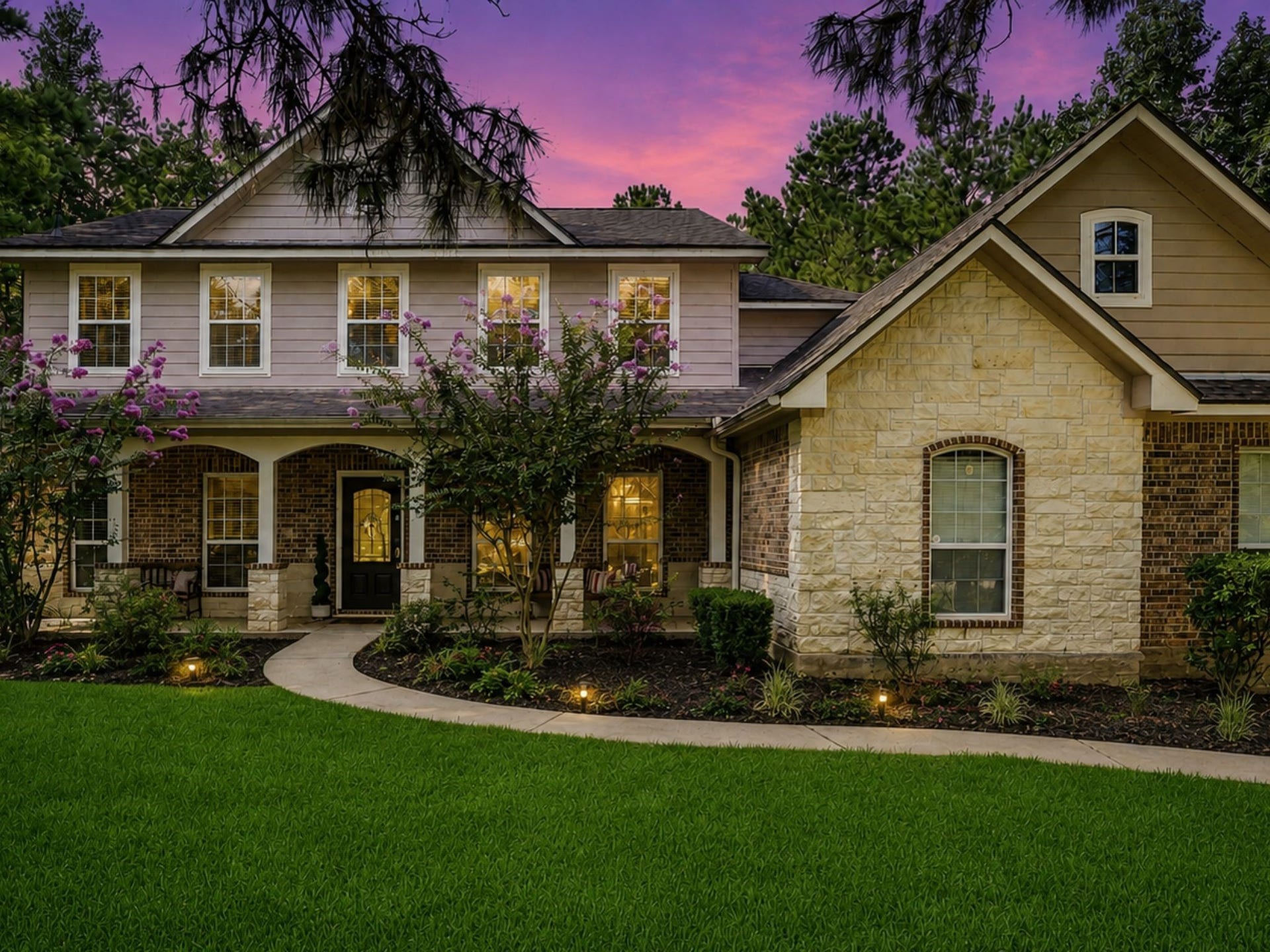 The home you have been waiting for has just listed in gated Grand Lake Estates.  This home sits on a beautiful corner lot, acreage property 1.76 ac, no rear neighbors, with a resort-style backyard including pool,  hot tub, travertine deck, and more... watch the wildlife while sipping your coffee.