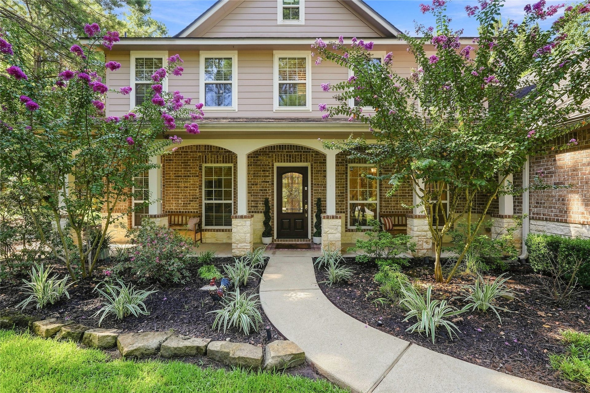 This incredible 4/5 bedroom, 4.5 bath, 3-car garage home sits on just under 2 acres in the beautiful Grand Lake Estates.