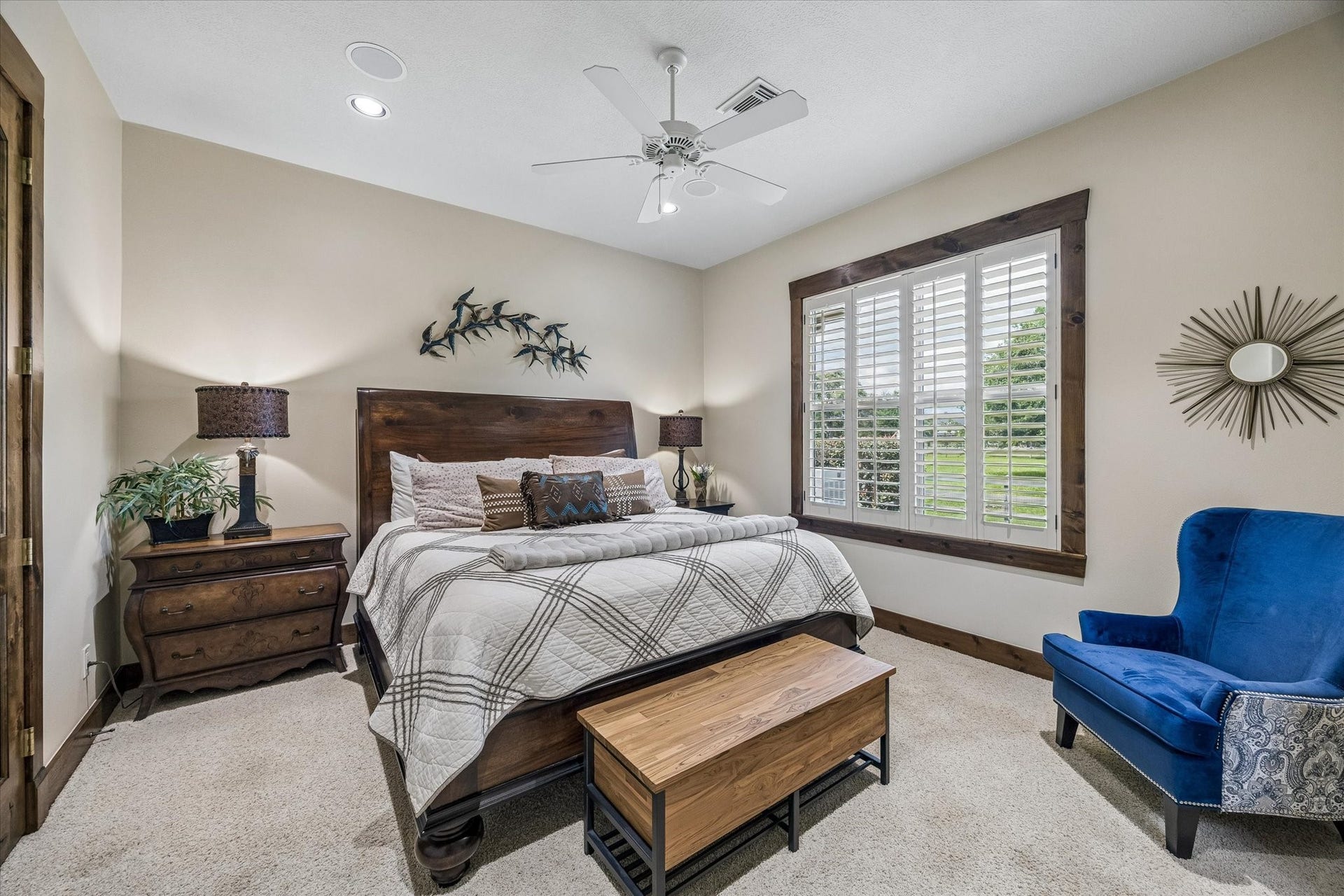 32102 Fulbrook Commons, Fulshear, TX 77441 Comfortable and inviting, this secondary bedroom offers generous natural light and a peaceful setting for family or guests.