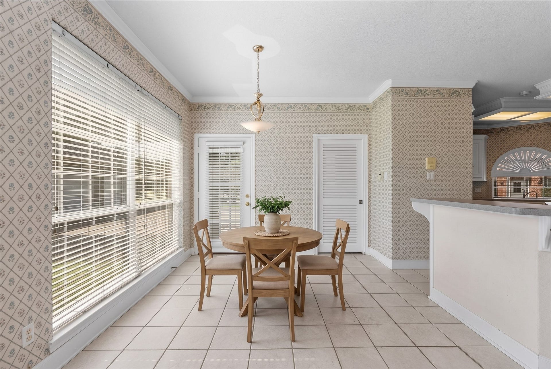 4402 Santee Drive, Baytown, TX 77521 Designed for effortless daily living, this bright 13x14 dining area connects seamlessly to the kitchen.