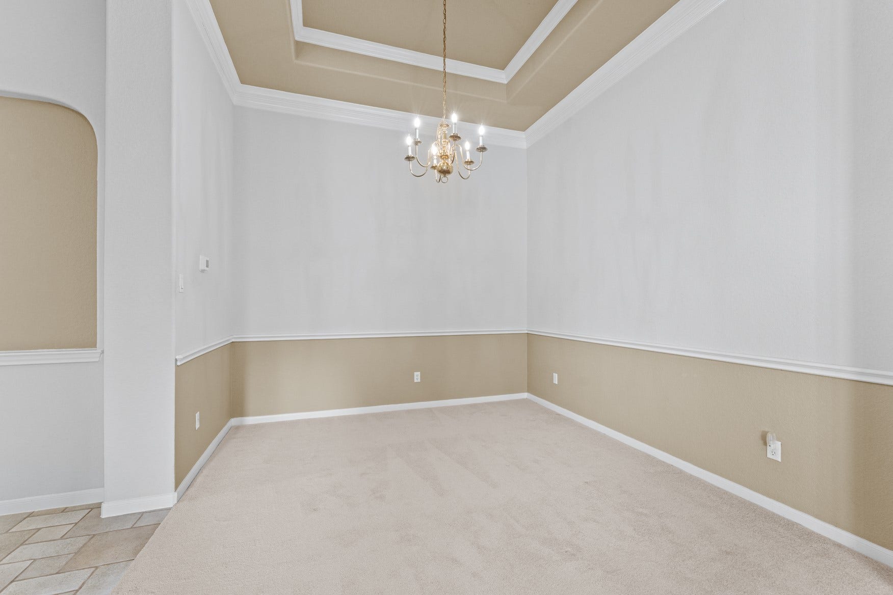 16503 Oat Mill Drive, Houston, TX 77095 So many possibilities for this space - formal dining, play area, hobby spot, lounge area, and more!