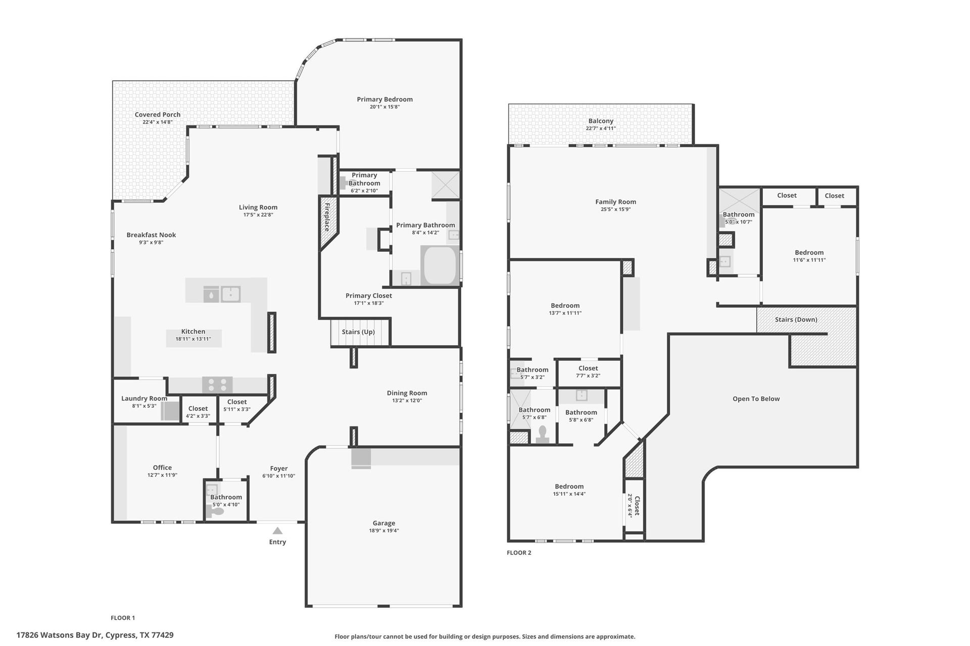 17826 Watsons Bay Drive, Cypress, TX 77429