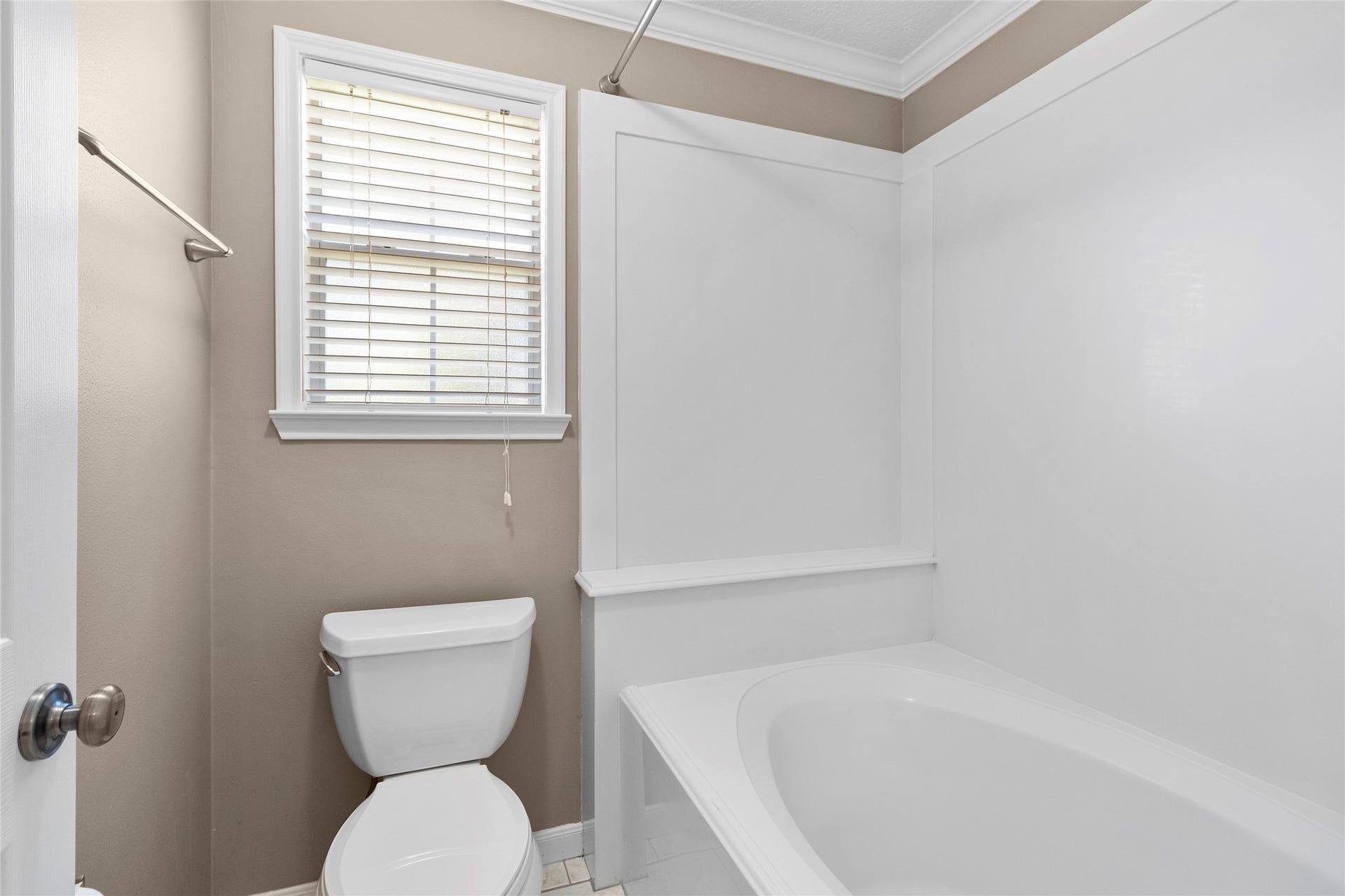 Your upstairs full bath features a clean, bright design with easy-maintenance finishes, natural light, and a tub/shower combo ready for everyday living.