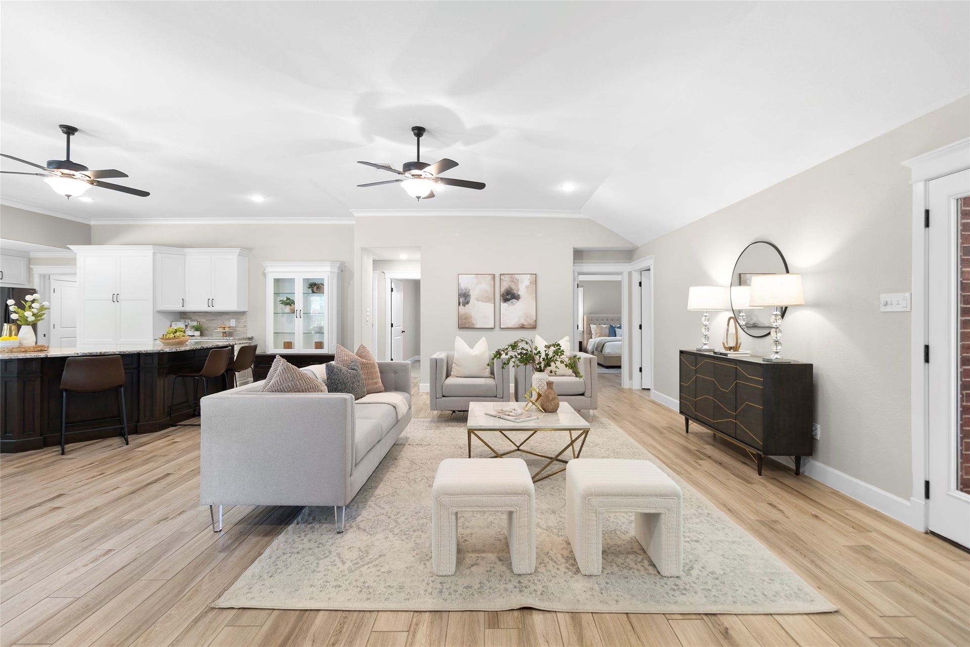 Your expansive living area creates the perfect place to unwind, entertain, and enjoy everyday living with effortless flow into the kitchen and dining spaces.