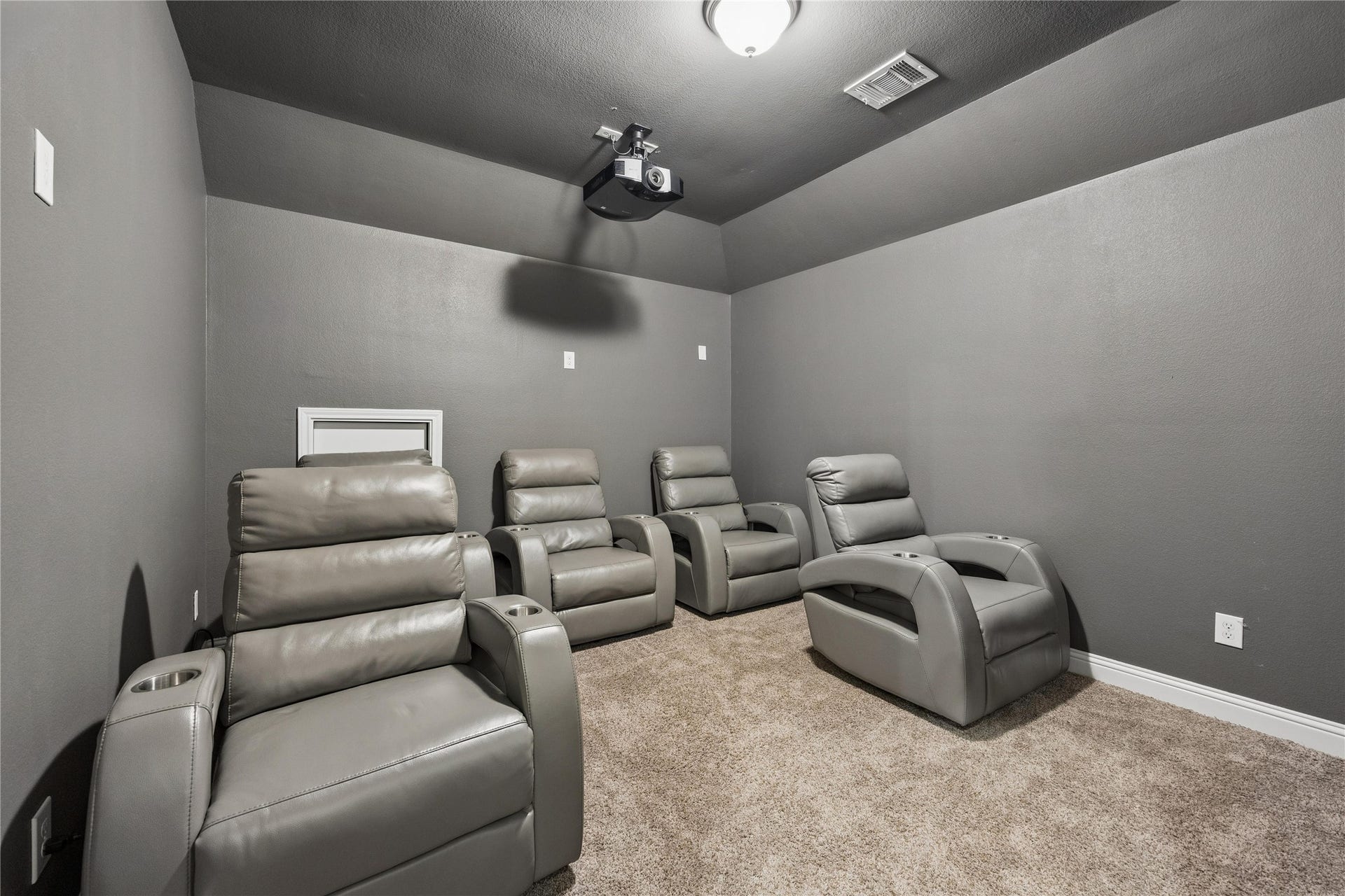 20338 Sienna Bluff Drive, Cypress, TX 77433 Home theater designed for effortless relaxation and memorable movie nights.