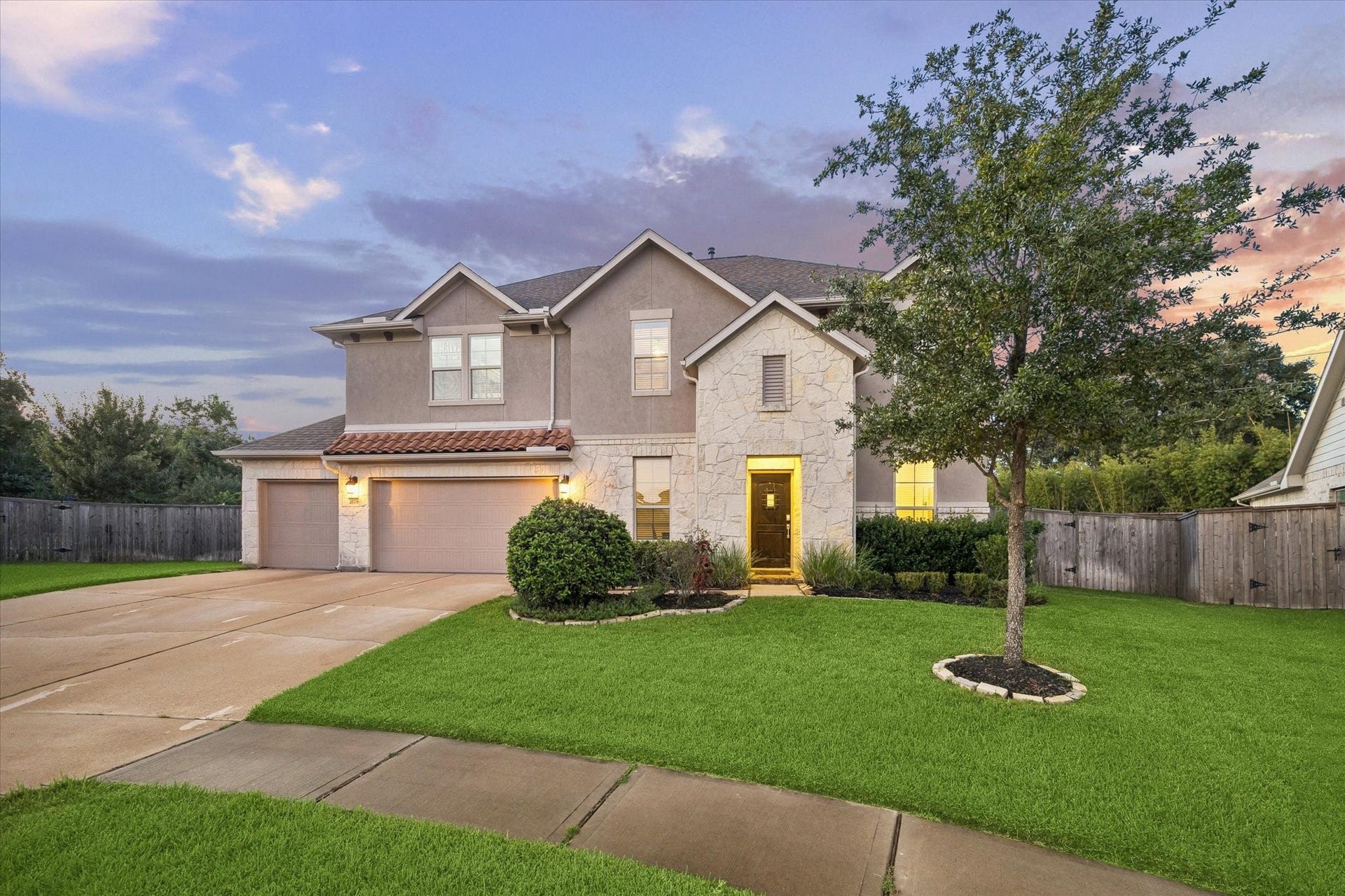 20338 Sienna Bluff Drive, Cypress, TX 77433 Oversized three car garage! This home has tons of storage opportunities.