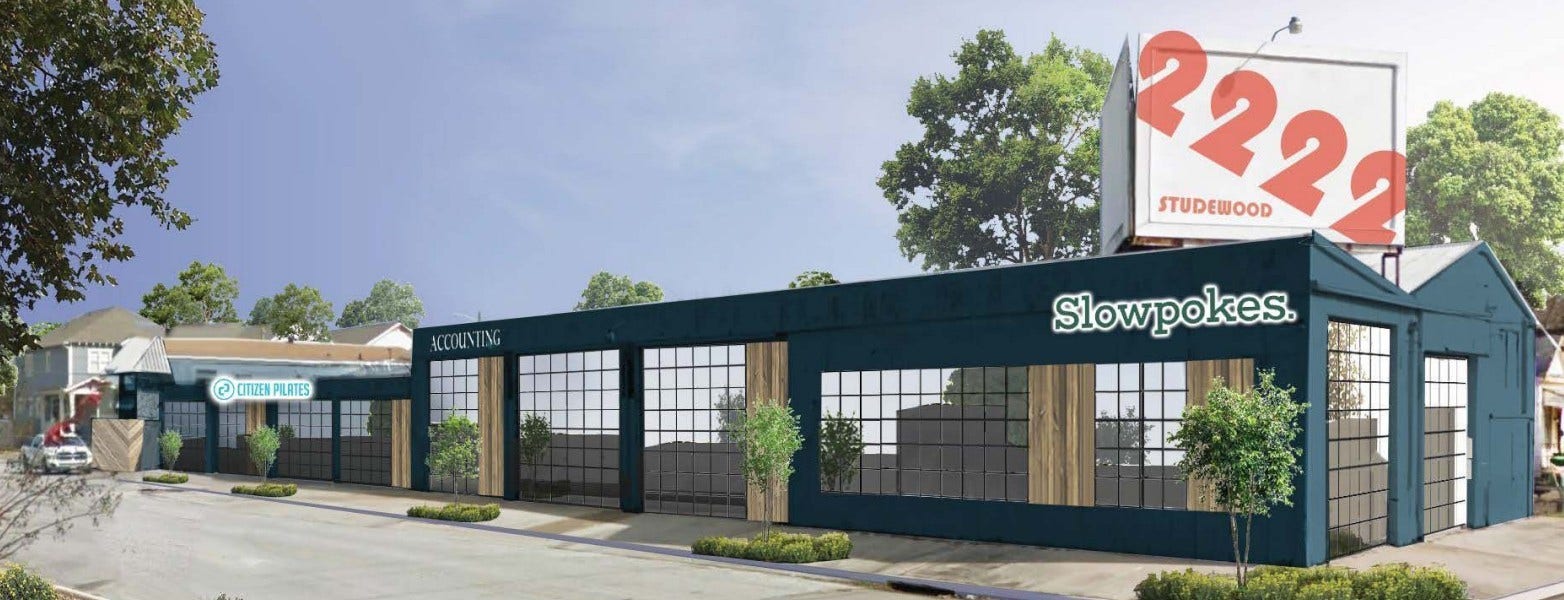1122 Robbie Street, Houston, TX 77009 Walking distance to City of Houston's new park and Braun Enterprises retail development at 2222 Studewood St. Slowpokes Coffee, Citizen Pilates, and more.