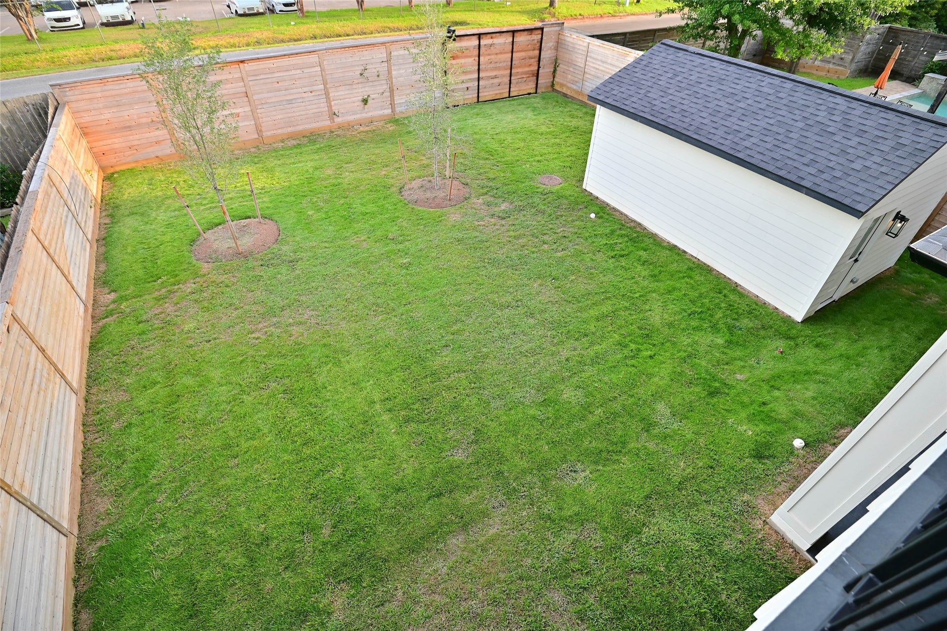 1733 Du Barry Lane, Houston, TX 77018 Large Yard Plenty of room for a pool