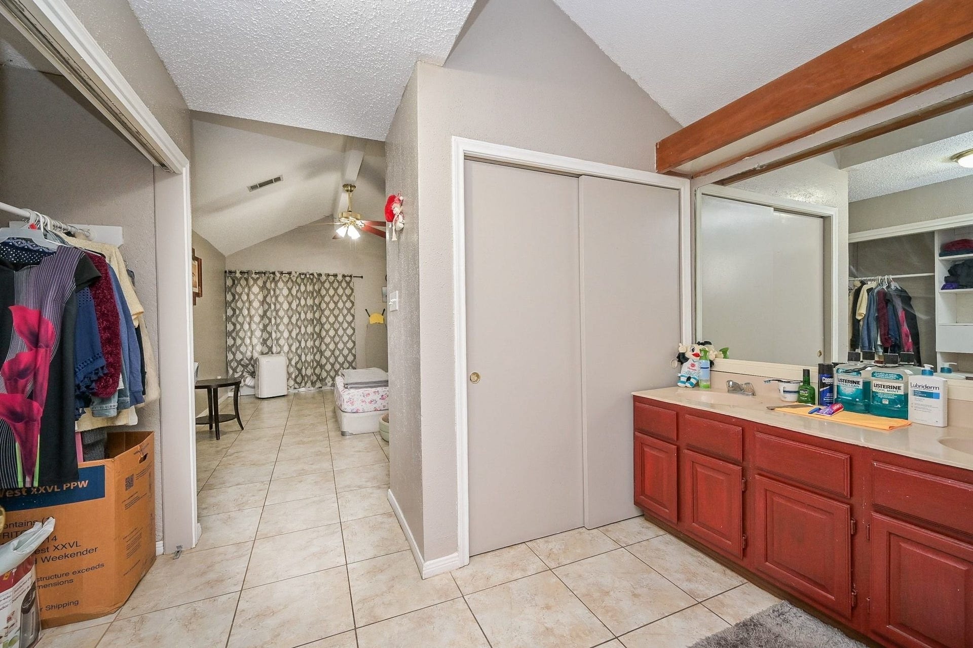 Master Bathroom with closet