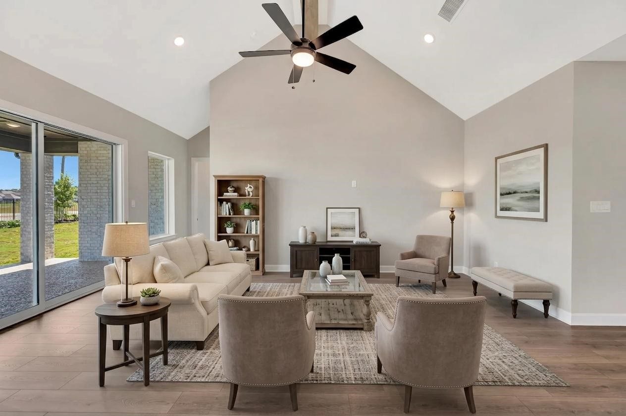 Virtually staged to give you the visual you need to see furniture placement and how the home can live.