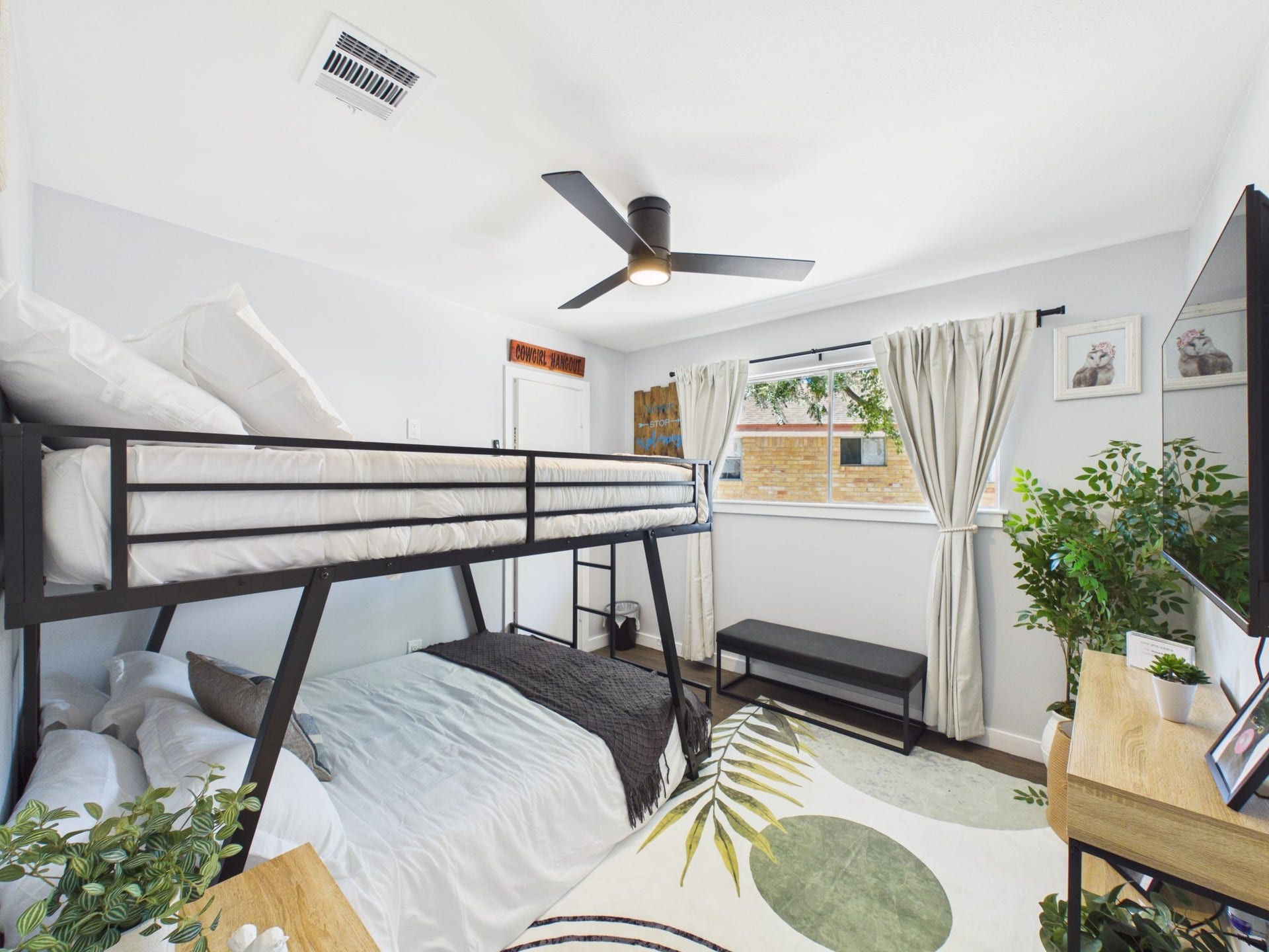 Second Bedroom with Queen Bunk Beds