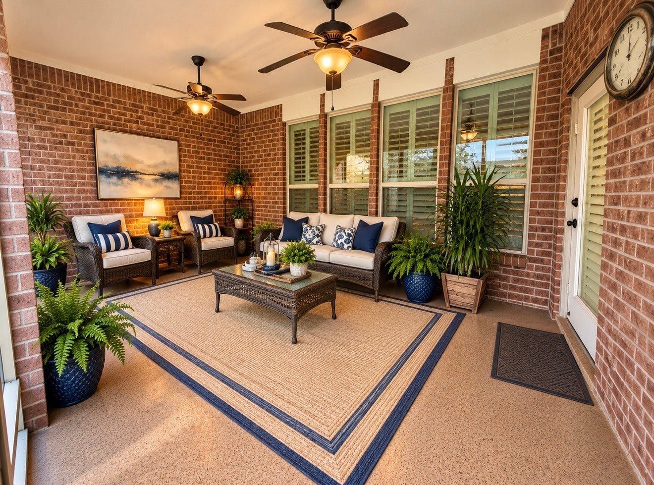SCREENED IN PATIO