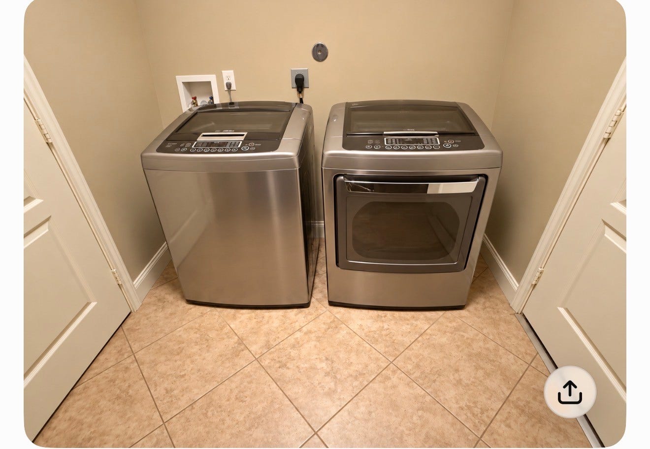 WASHER DRYER TO REMAIN