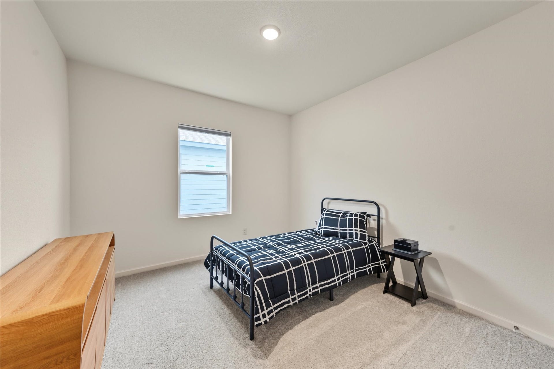 15727 Lone Juniper Drive, Crosby, TX 77532 1st Bedroom - Downstairs - Not Primary - Furniture Included