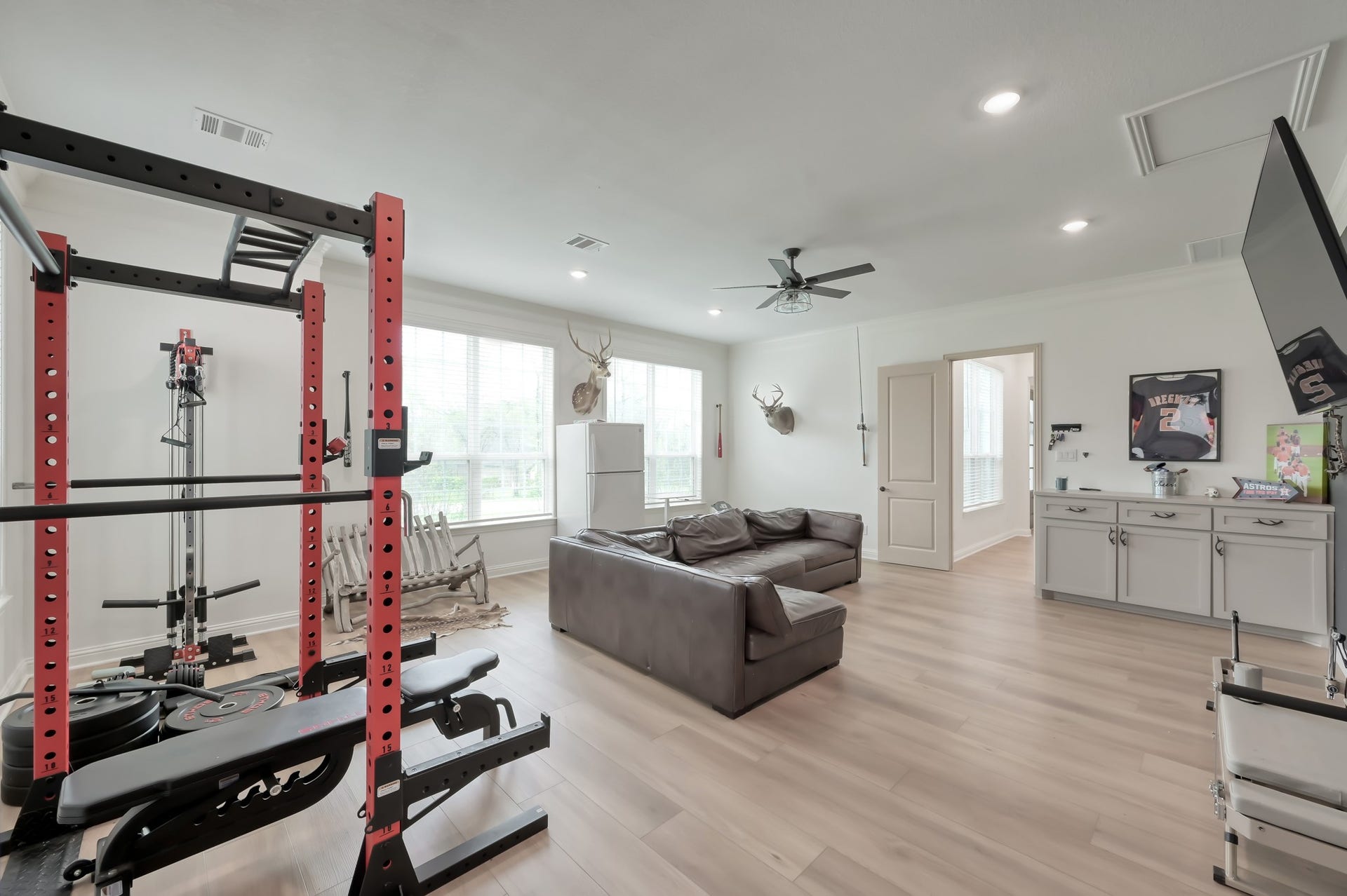 14626 Sterling Court, Willis, TX 77378 1st floor game room.