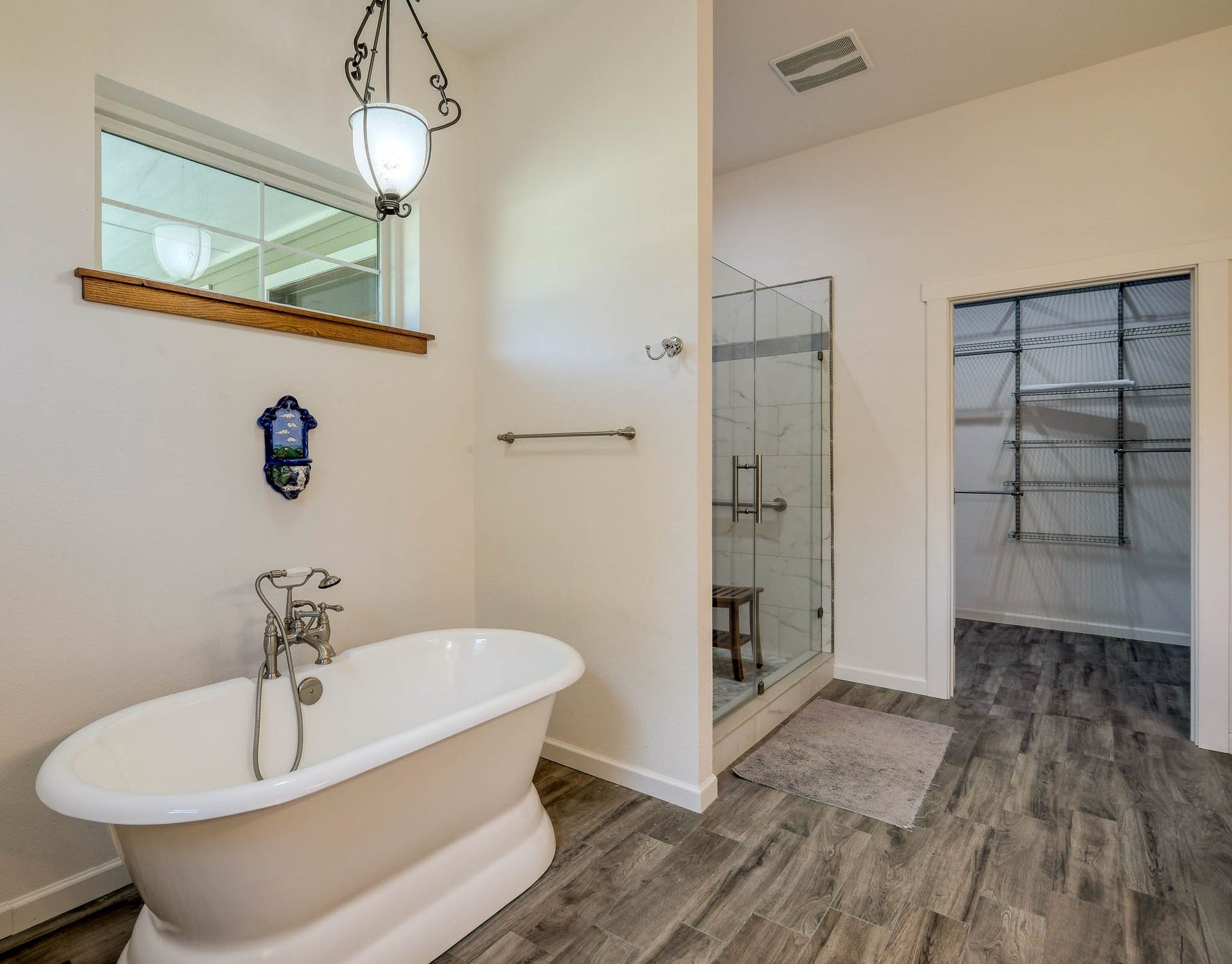Relax in soaking tub