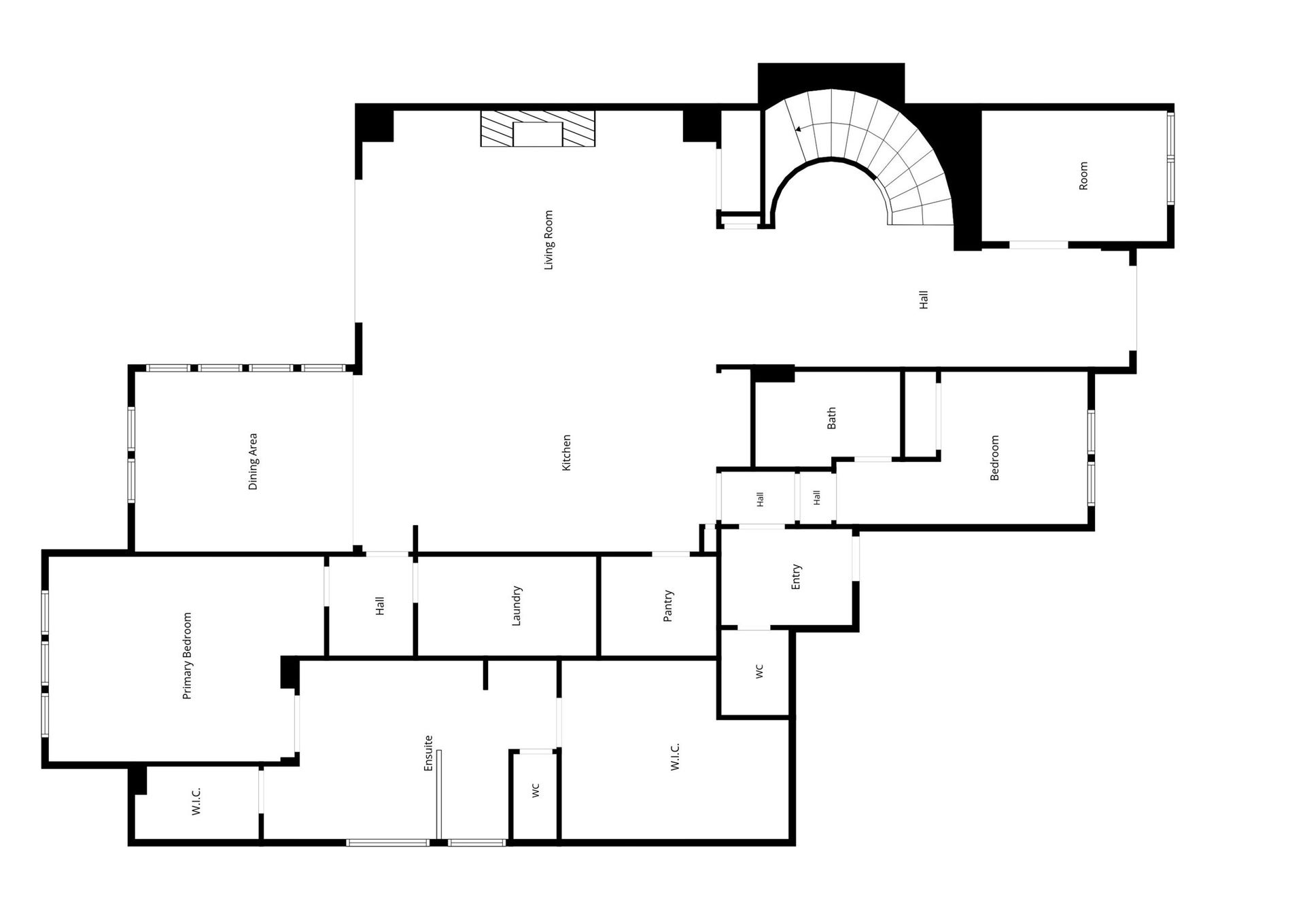 6618 Sivley Street, Hockley, TX 77055 1st Floor Plan