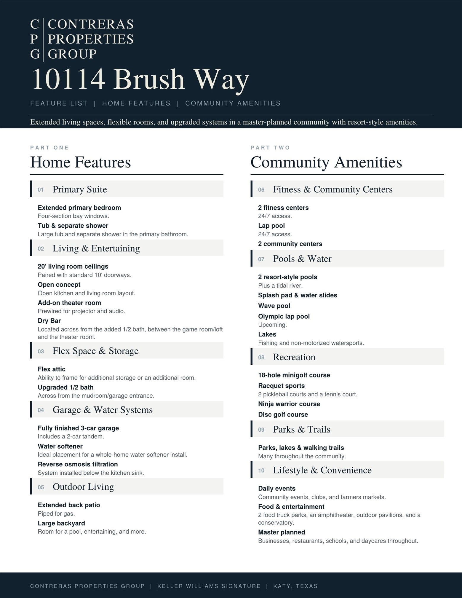 10114 Brush Way, Rosharon, TX 77583 10114 Brush Way, Rosharon, TX 77583