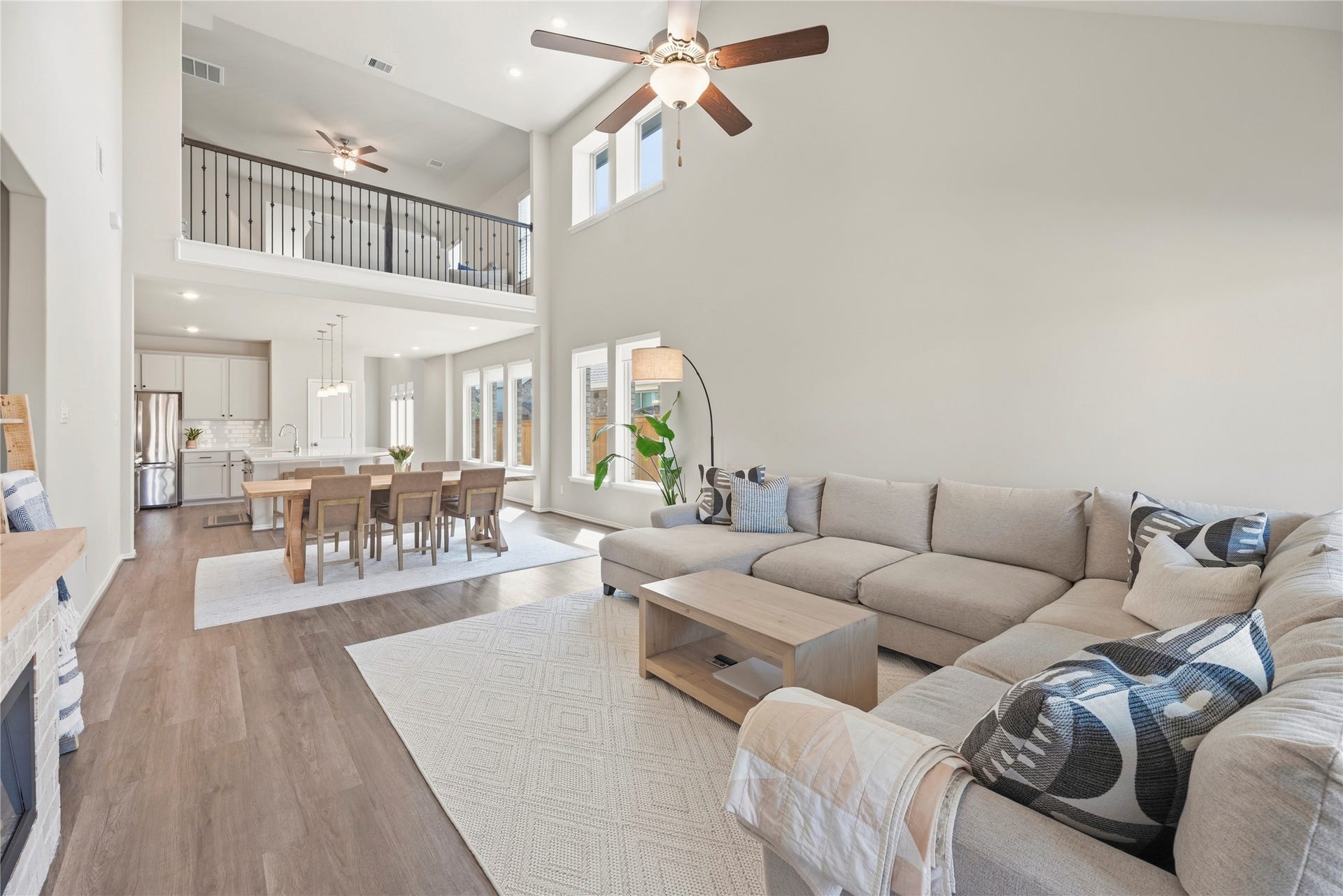 12914 Catfish River Court, Cypress, TX 77433 Another view of the open concept layout.