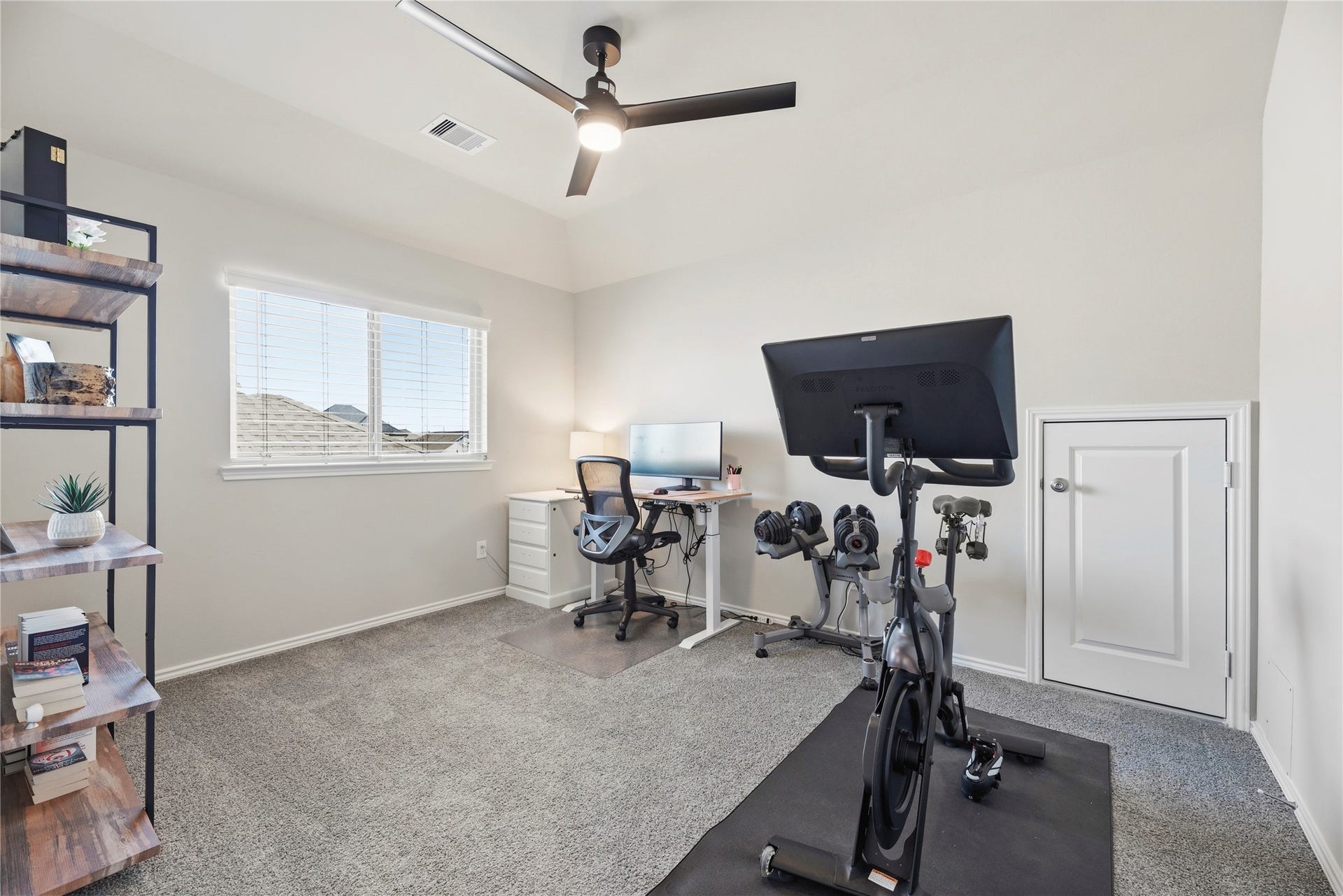 12914 Catfish River Court, Cypress, TX 77433 Bedroom #4, currently used as an office and recreational area.
