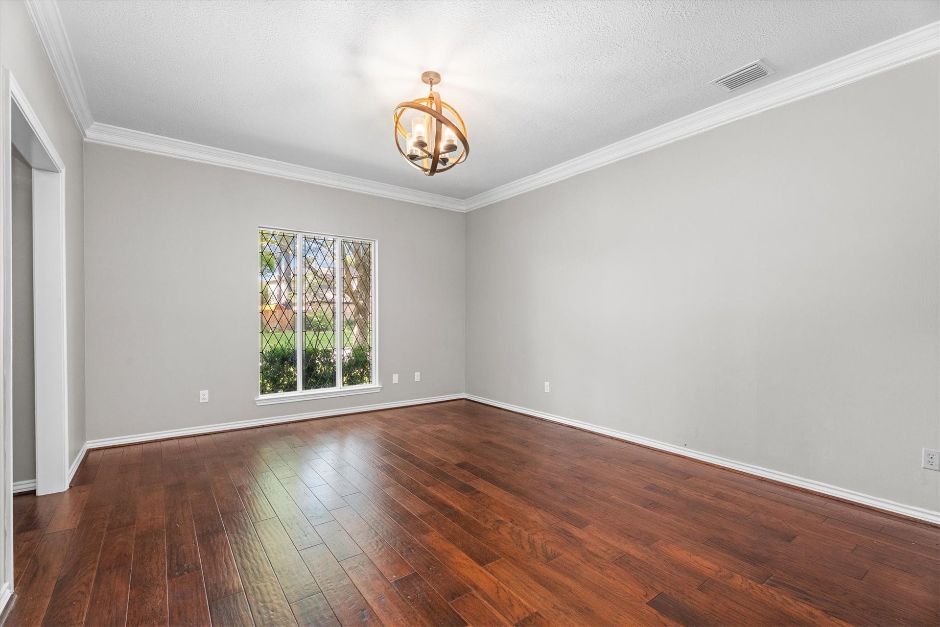 Back to the front of the home, this can function as a game room, study, additional living space; a space that can flex in any way for your needs.